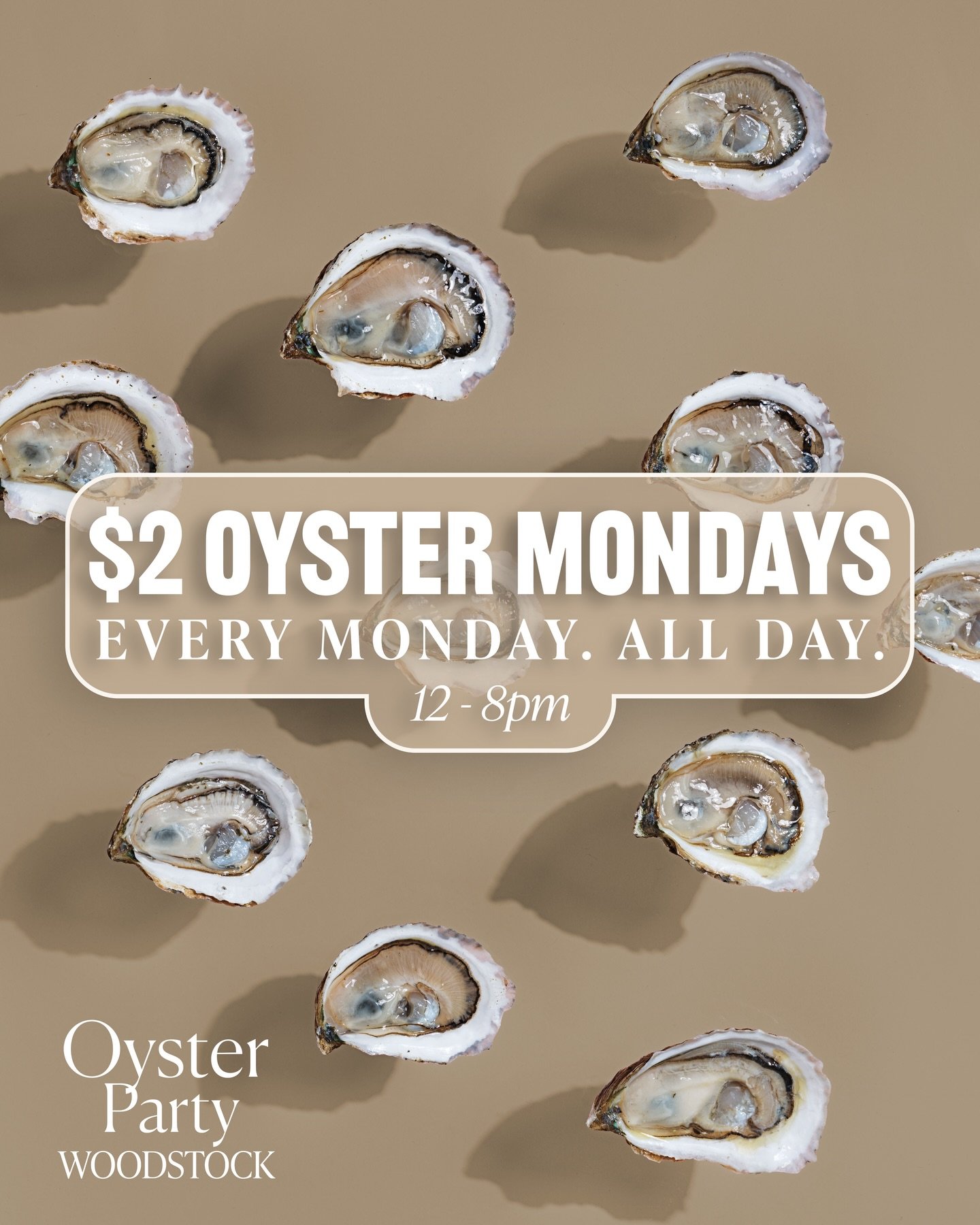 No rush. No rules. $2 oysters all day every Monday. 🦪😉
📍1802B NY-28
Woodstock, NY 12498