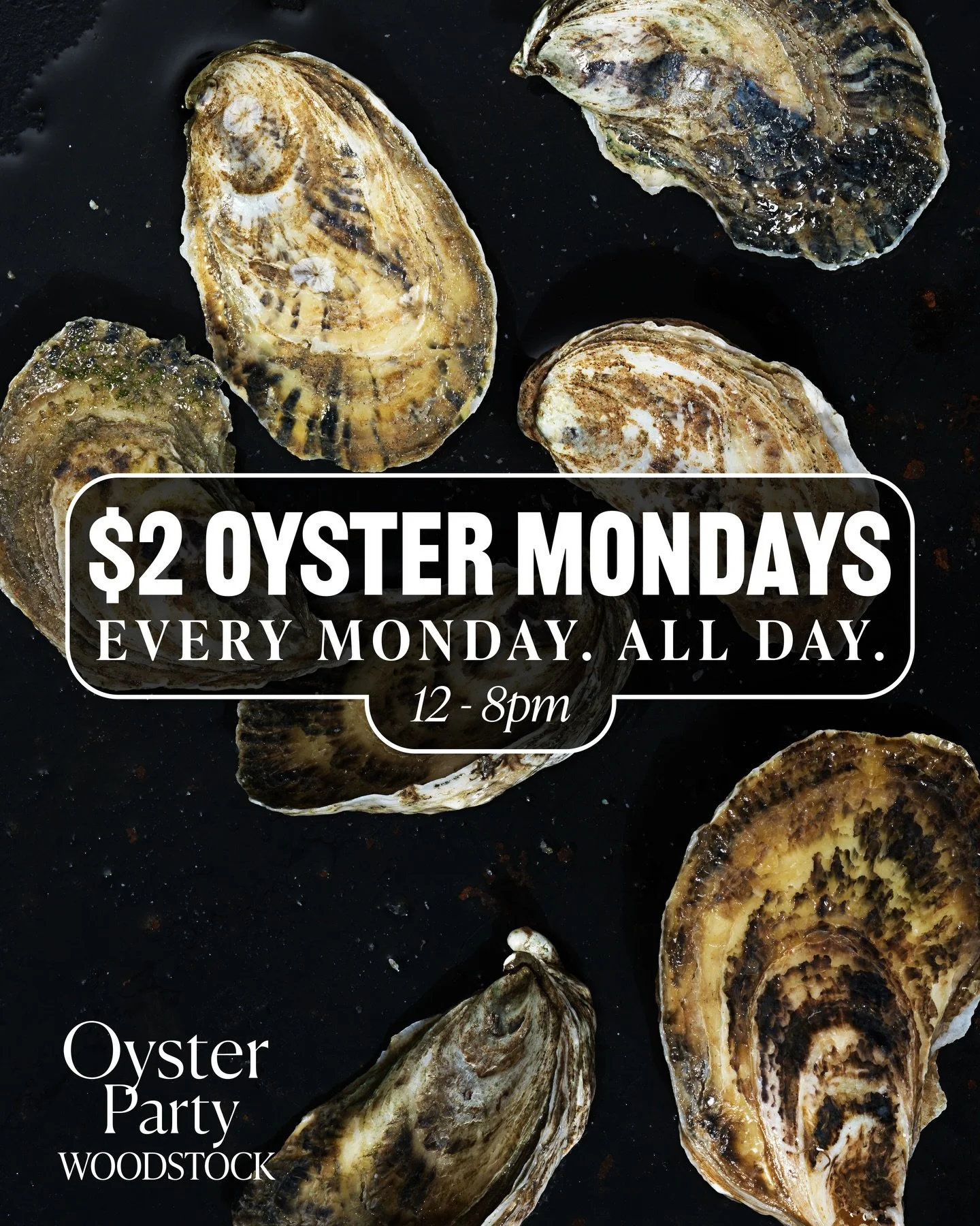 If you love oysters&hellip; Monday is your day. $2 oysters all day until they are gone. 🦪

📍1802B NY-28
Woodstock, NY 12498