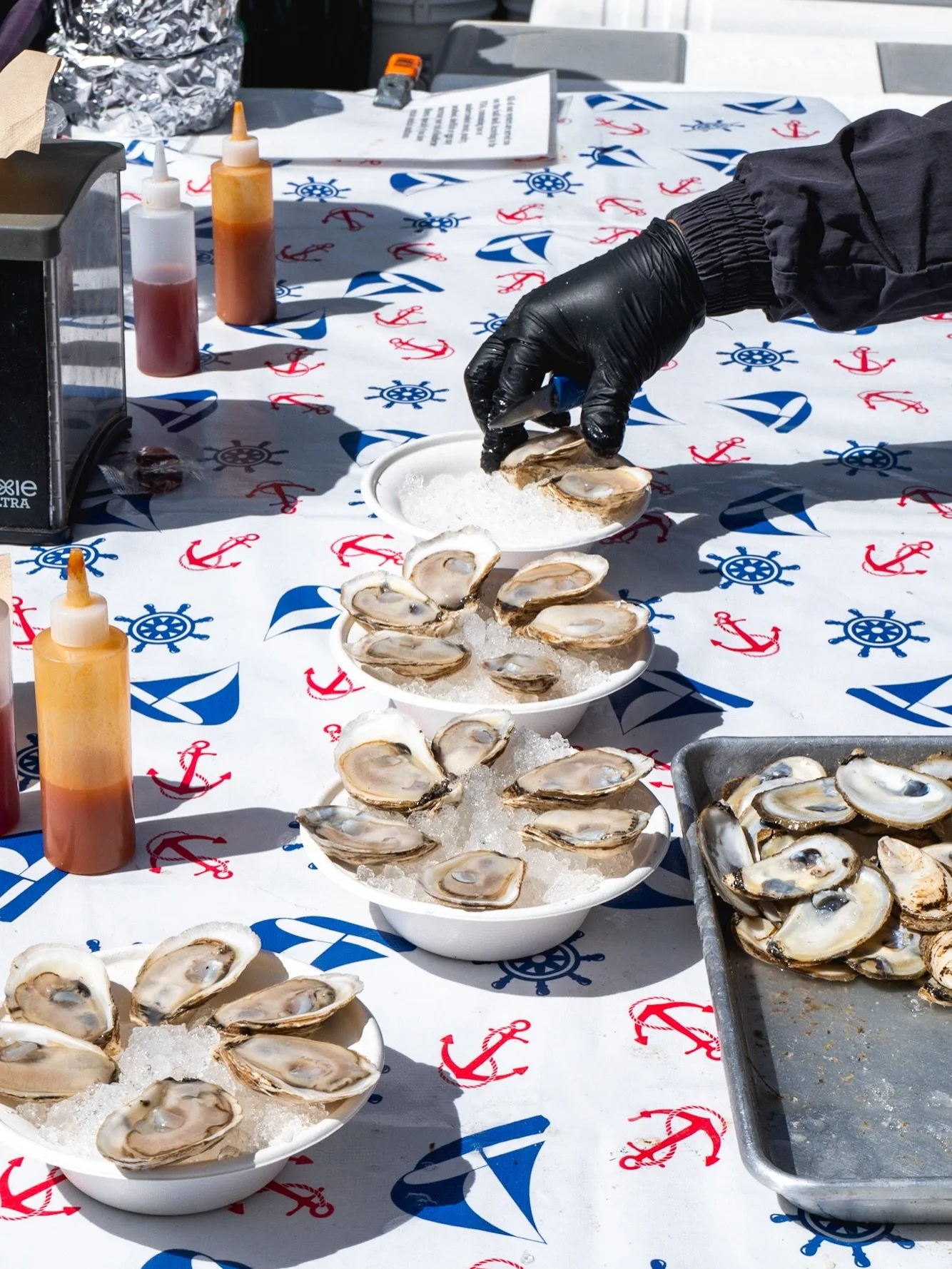 Our opening weekend at Smorgasburg has arrived! 🦞 Stop by for your favorite lobster rolls and oysters. 🦪