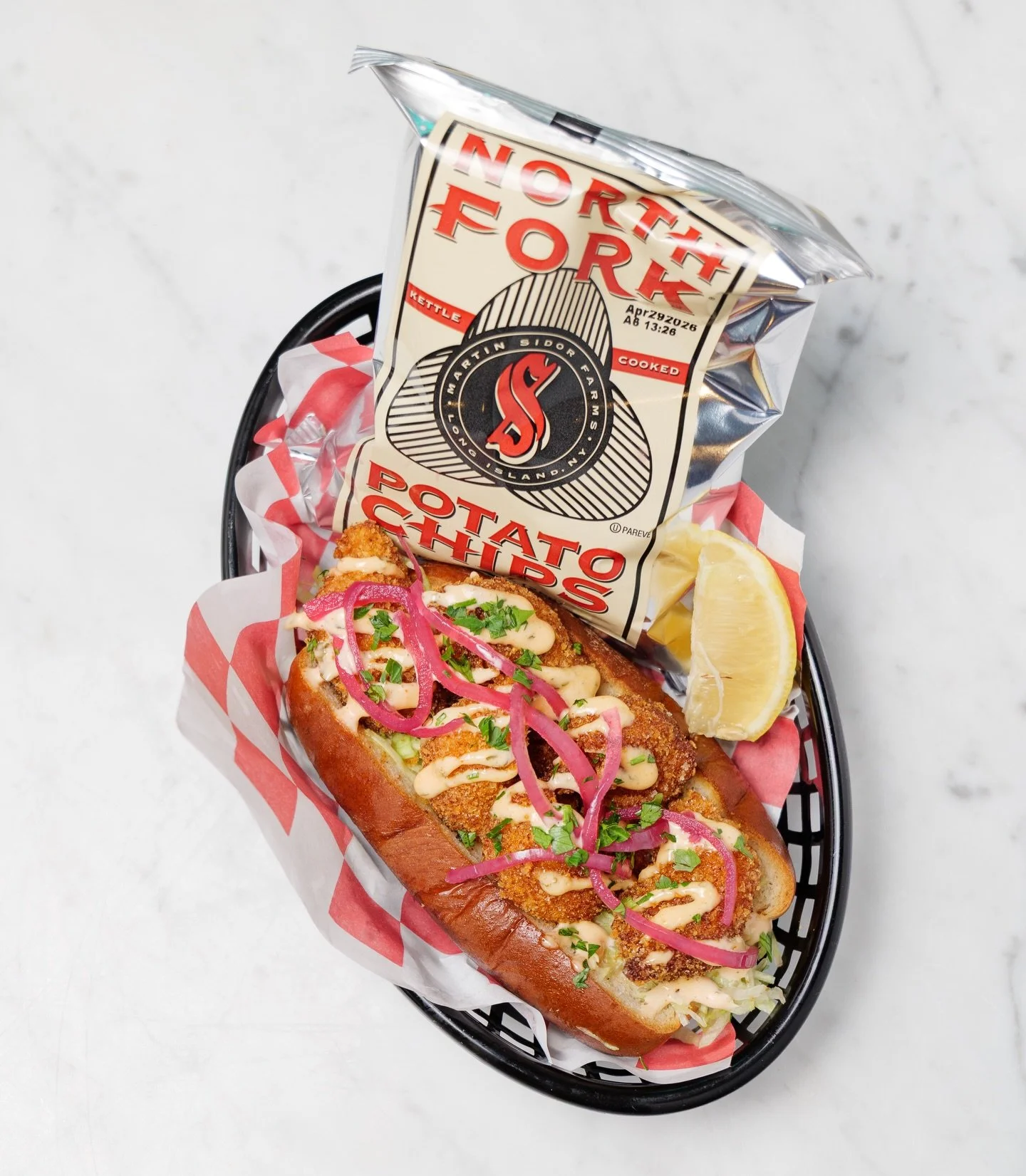 Crspy, delicate, and flavorful. Po&rsquo; Boys, caviar, and chips are what you need! 😎

📍1802B NY-28
Woodstock, NY 12498