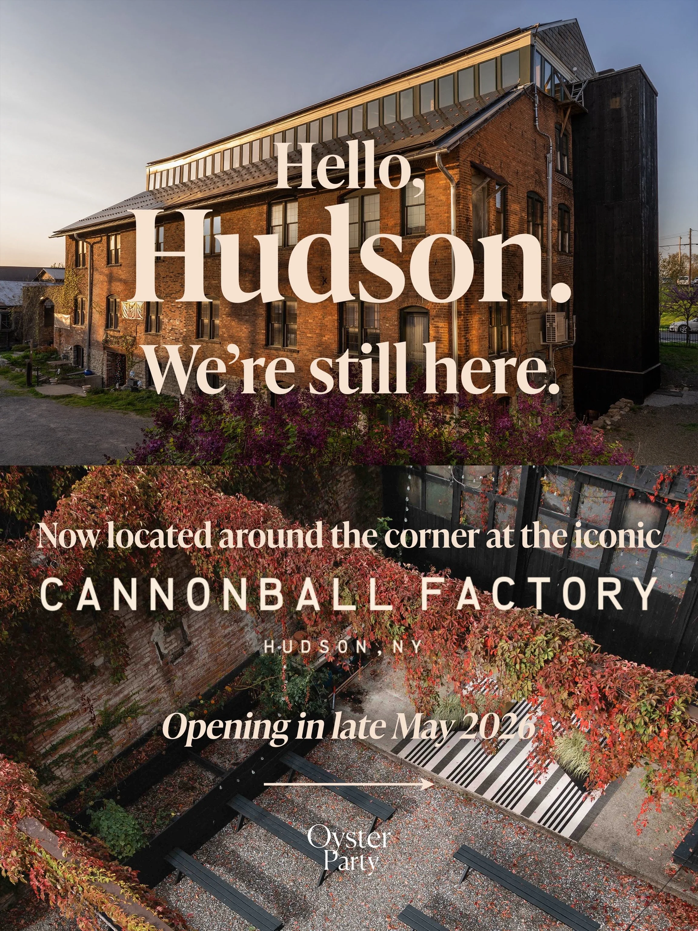 Exciting news, Hudson! 

We&rsquo;ve moved just around the corner into a beautiful new space. Same neighborhood, same food you love, same experience you know us for. 

Although we won&rsquo;t be at backbar this season, you can still dine with us at t