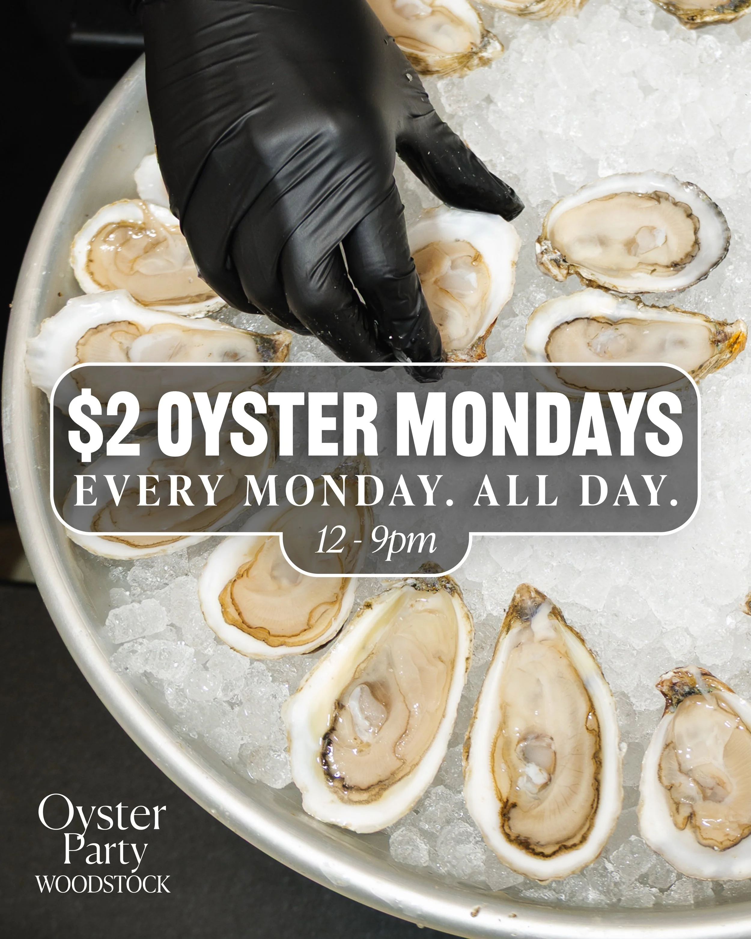 Today&rsquo;s forecast: a dozen oysters. 🦪✨

$2 oysters all day long.

📍1802B NY-28
Woodstock, NY 12498