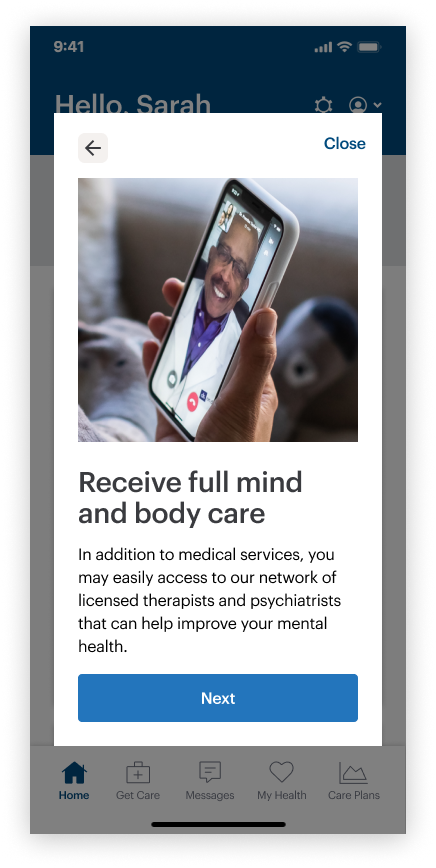 Physical &amp; mental care