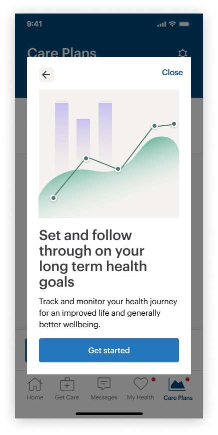 Ongoing health tracking