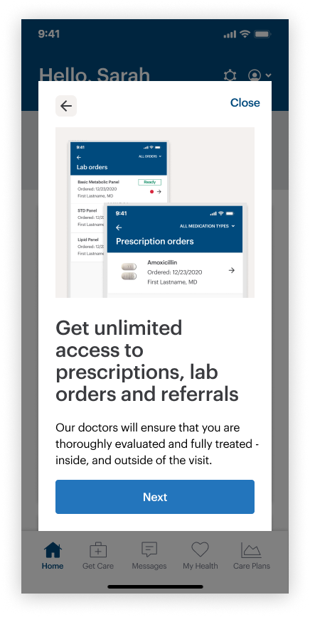 Labs, orders, referrals..