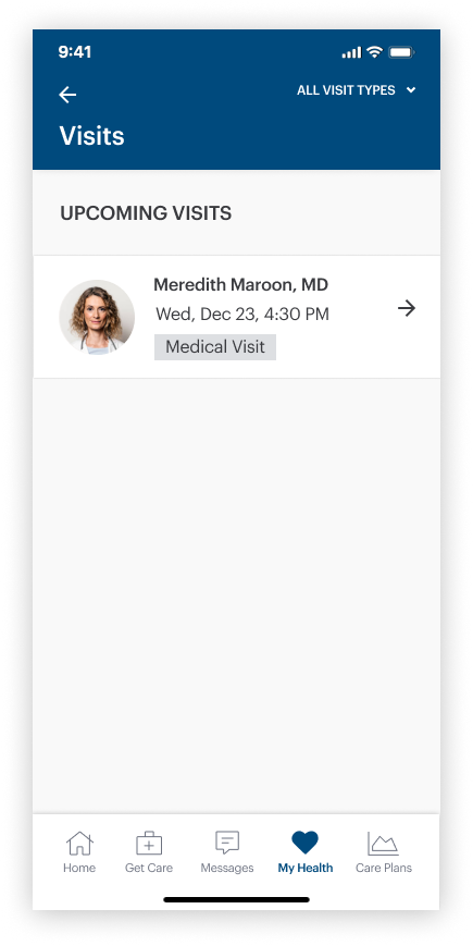 Visit list