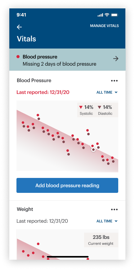 Vital tracker