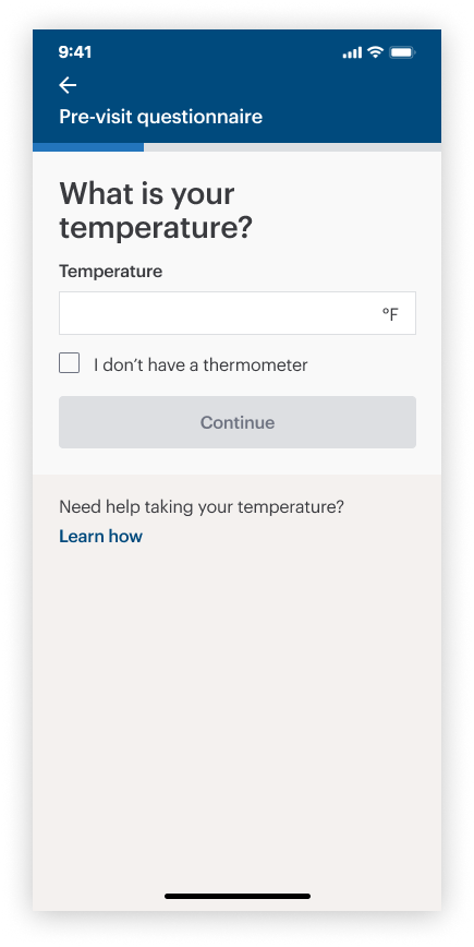 Temperature check