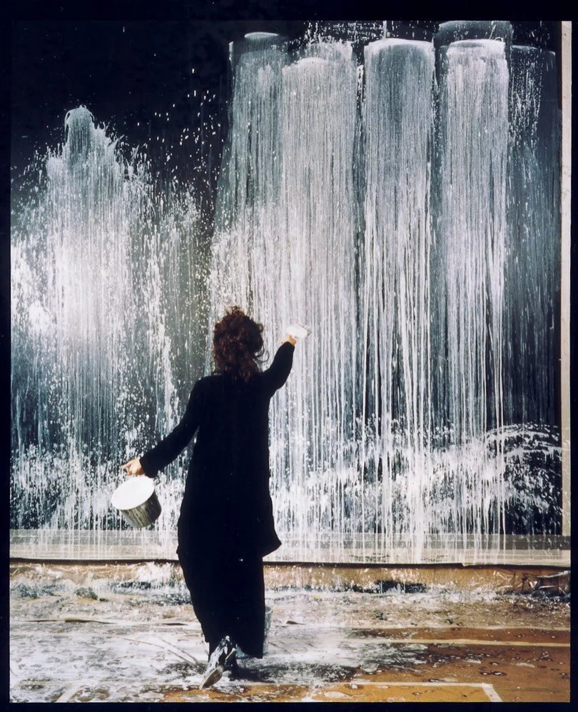 In rememberence of Pat Steir (1940-2026)

"I start with a mark, and the mark is a universal desire to speak or communicate... The mark-making that I do in the paintings, in the drawings, in the prints, has to do not with self-expression but with