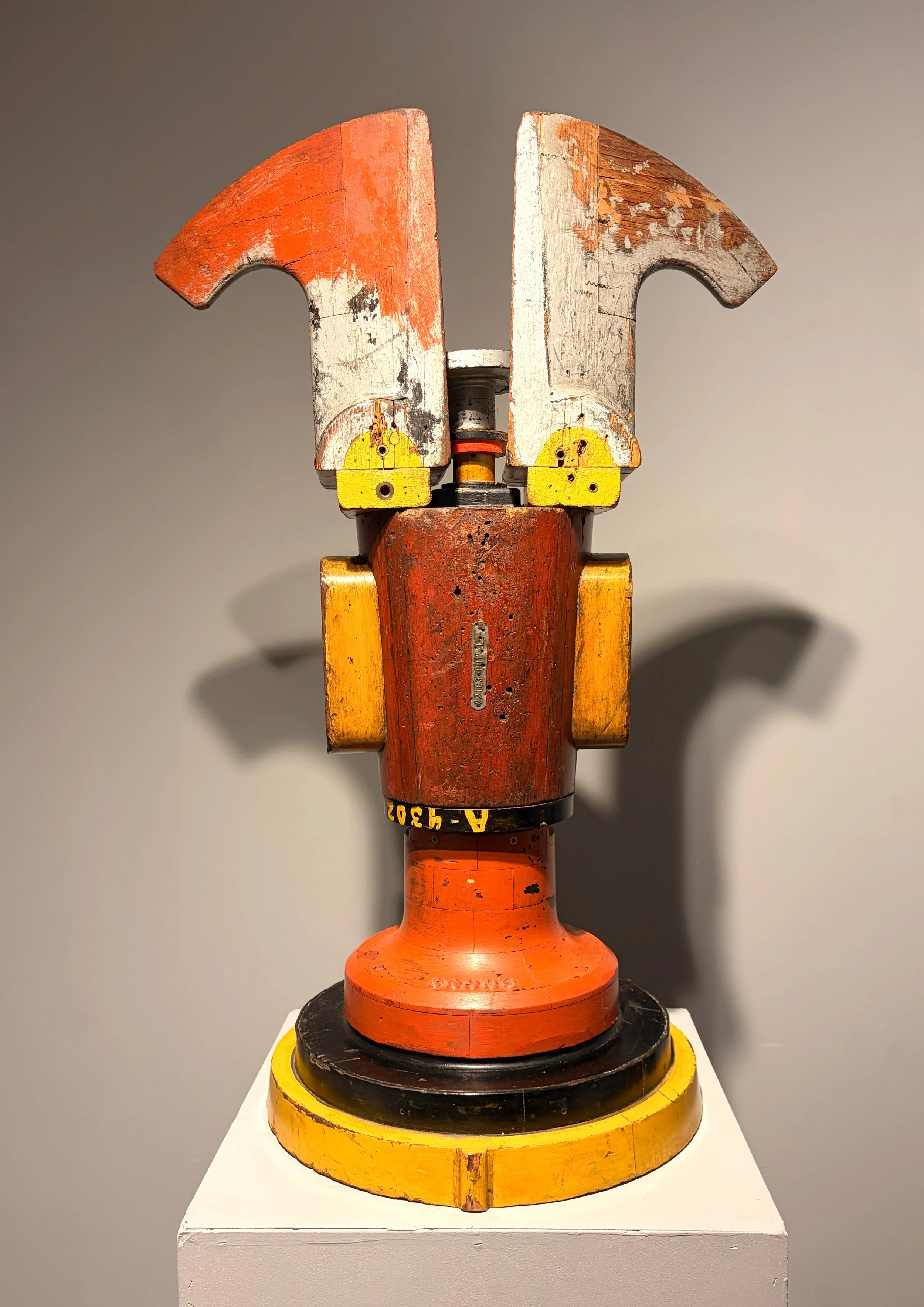 Spartan, 2009,
Wood-milled industrial foundry patterns,
35 x 24 x 16 inches