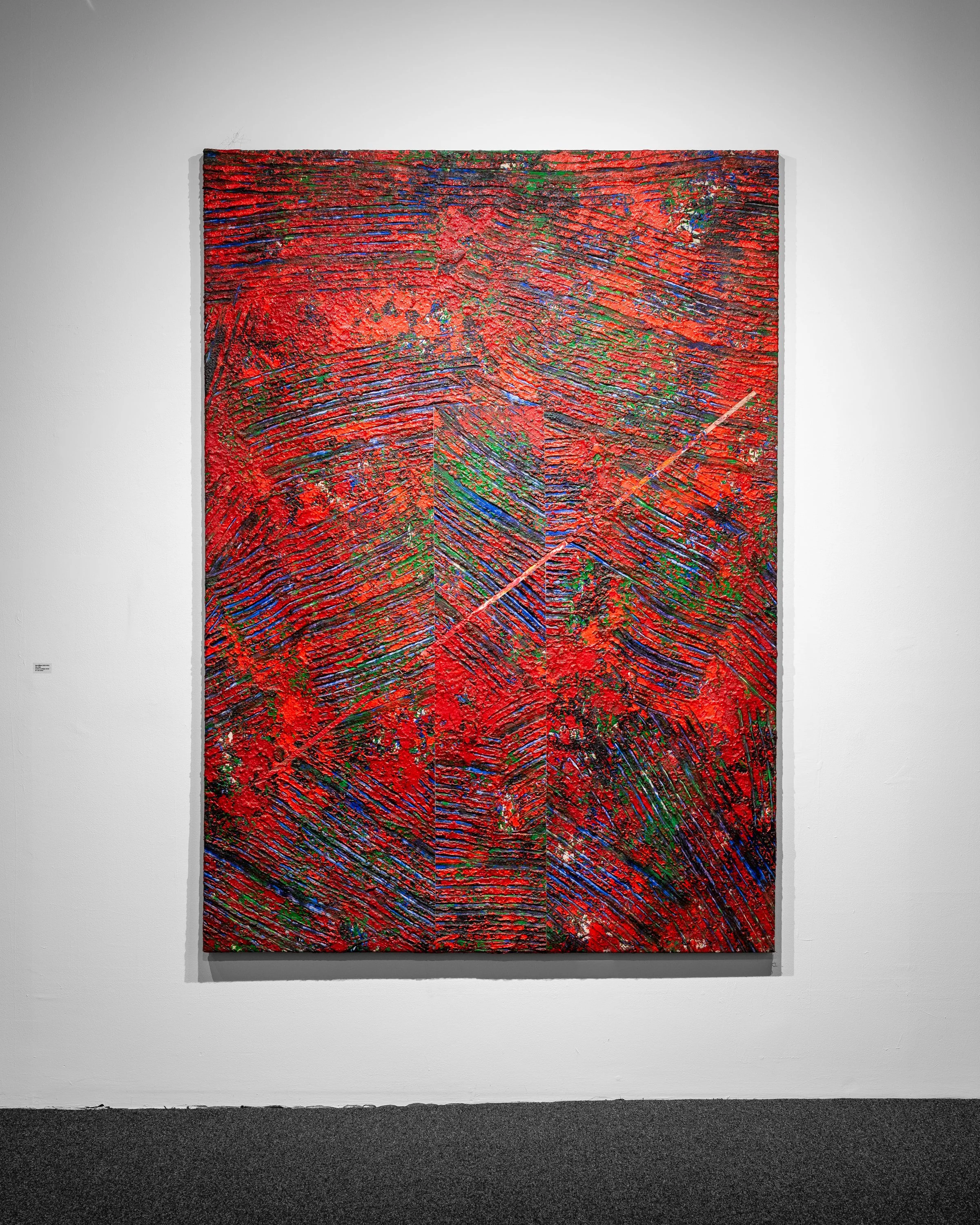 Sam Gilliam (1933-2022),
Elm, 1981,
Acrylic on collage canvas,
87 x 62 inches