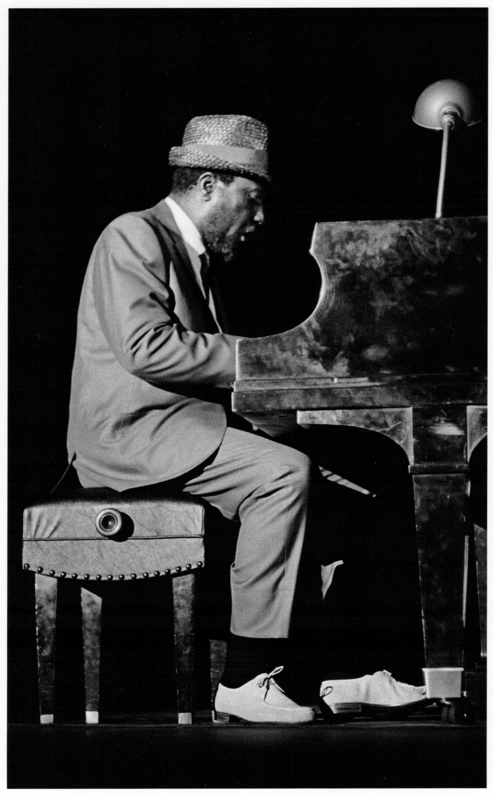 Ave Pildas (b. 1939), Thelonious Monk (Cincinnati, Ohio), 1963, Epson Ultra Premium Luster Photo Paper, Edition of 3, 1/3, Photo: 19 x 13 inches