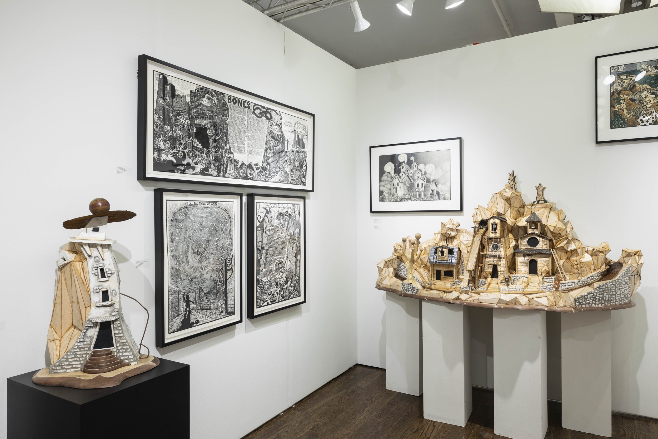 February 29 - March 3, 2024 | Outsider Art Fair New York | Jay Bolotin | The Book of Only Enoch: Elements of a Motion Picture