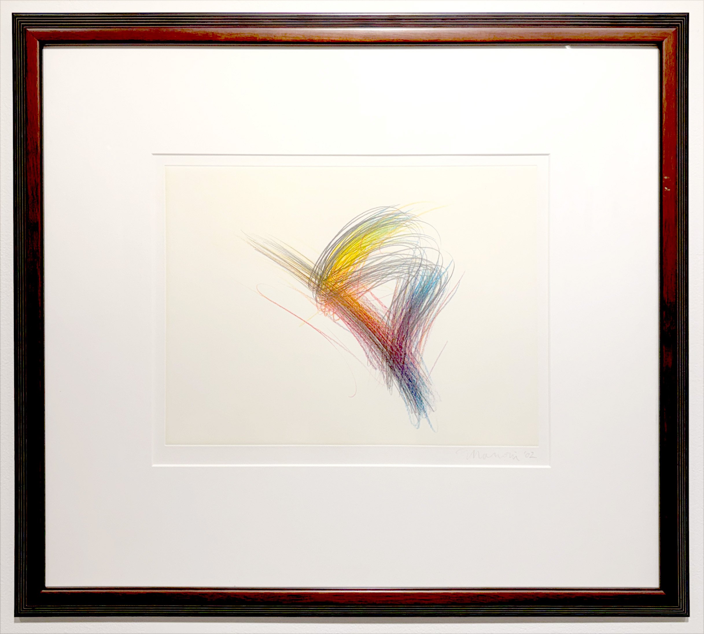 Drumming, 2002, Color soft ground etching with aquatint, Image: 10 x 13 inches, Frame: 21 1/2 x 24 1/4 inches