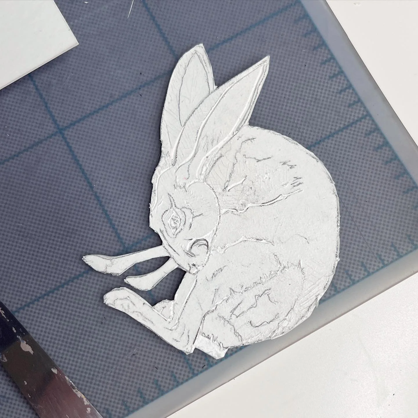 Print Prep on this little rabbit. One of the cool things we will be learning at Art&amp;Soul 2024 #artretreat coming up in July.