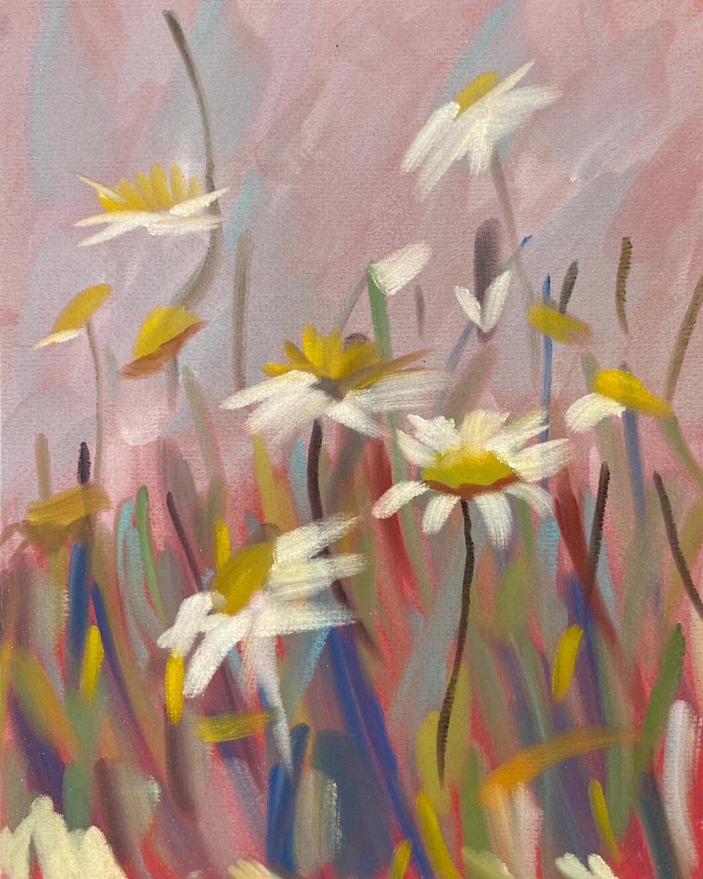 Student work. Pan pastel drawing