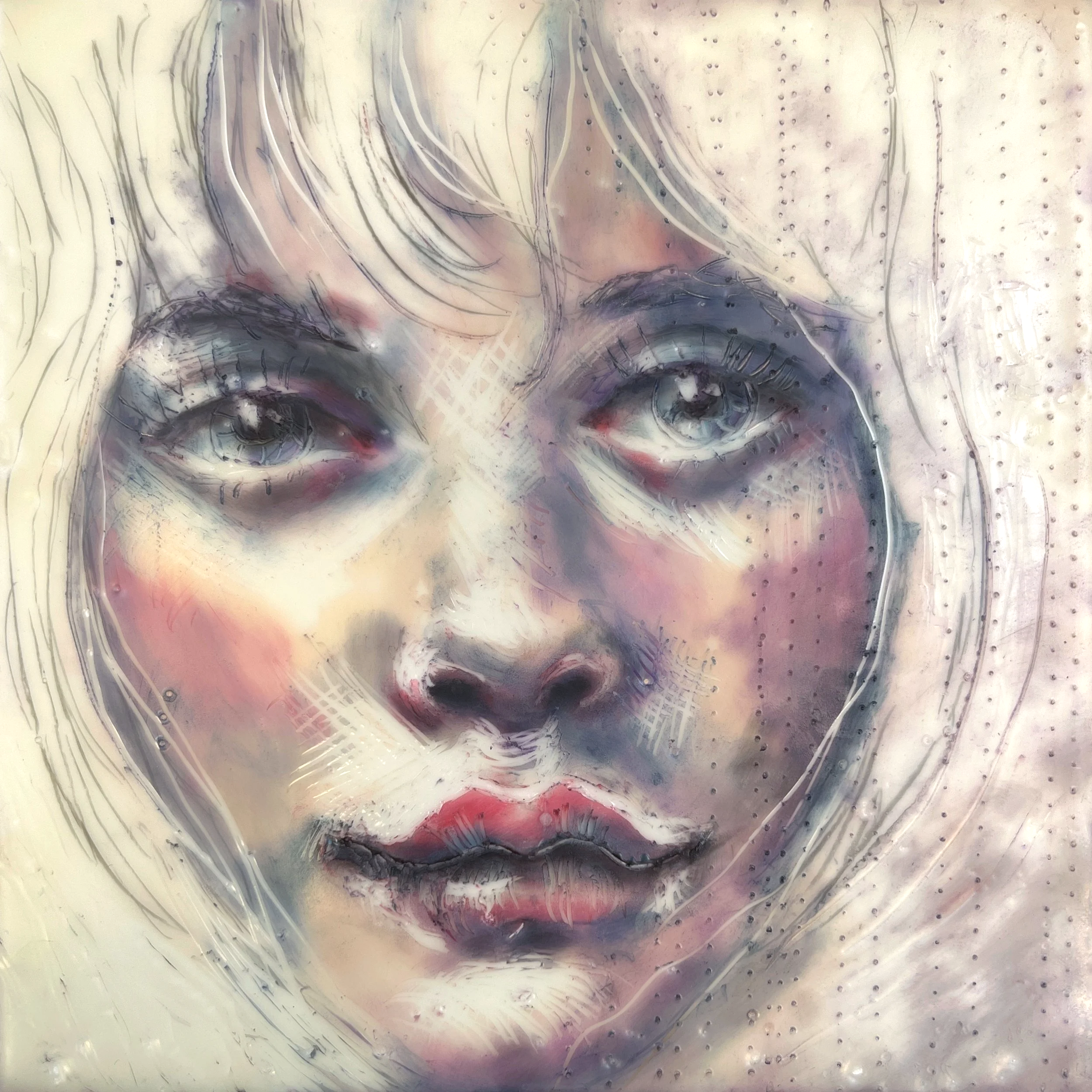 encaustic wax pan pastel