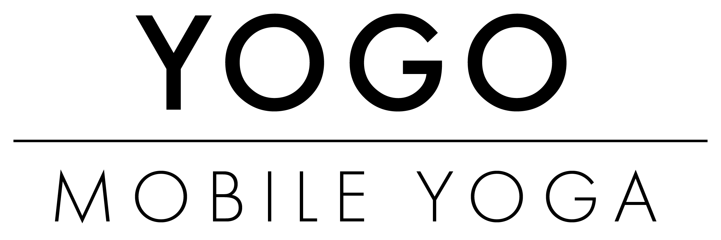 Yogo Mobile Yoga Black on White.png