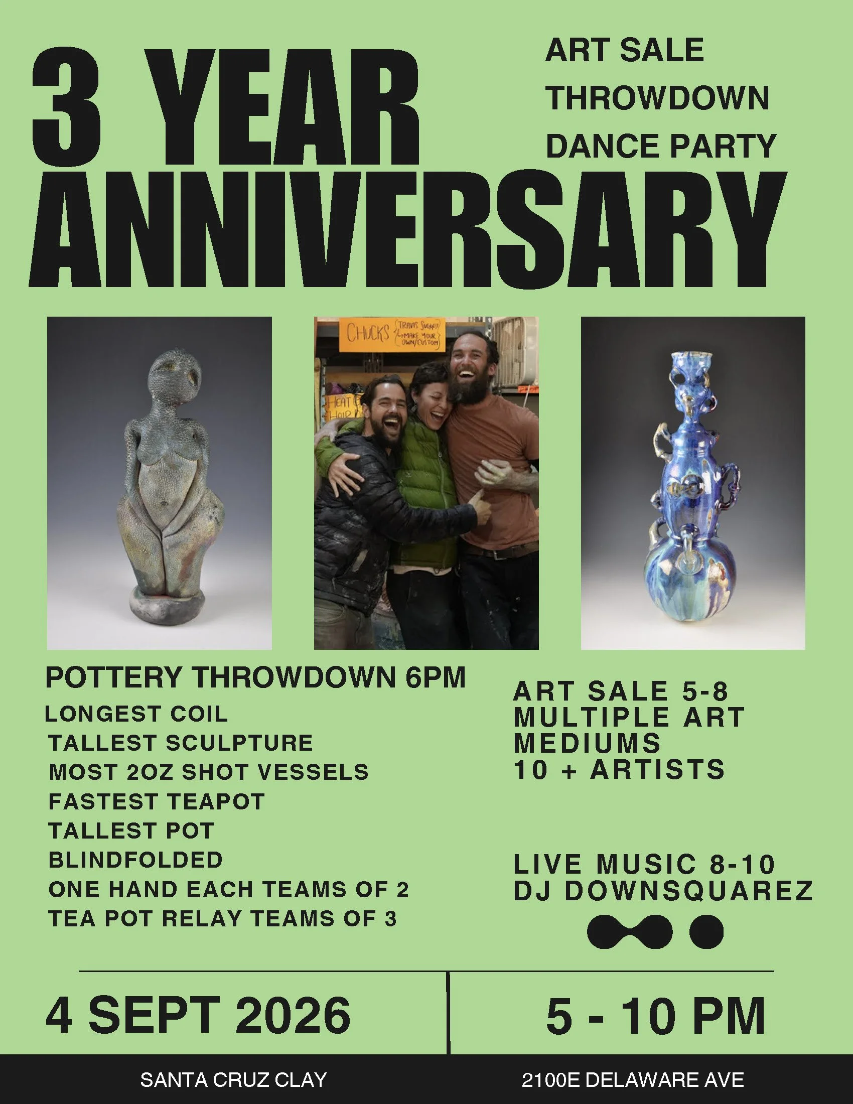 3-YEAR ANNIVERSARY PARTY!