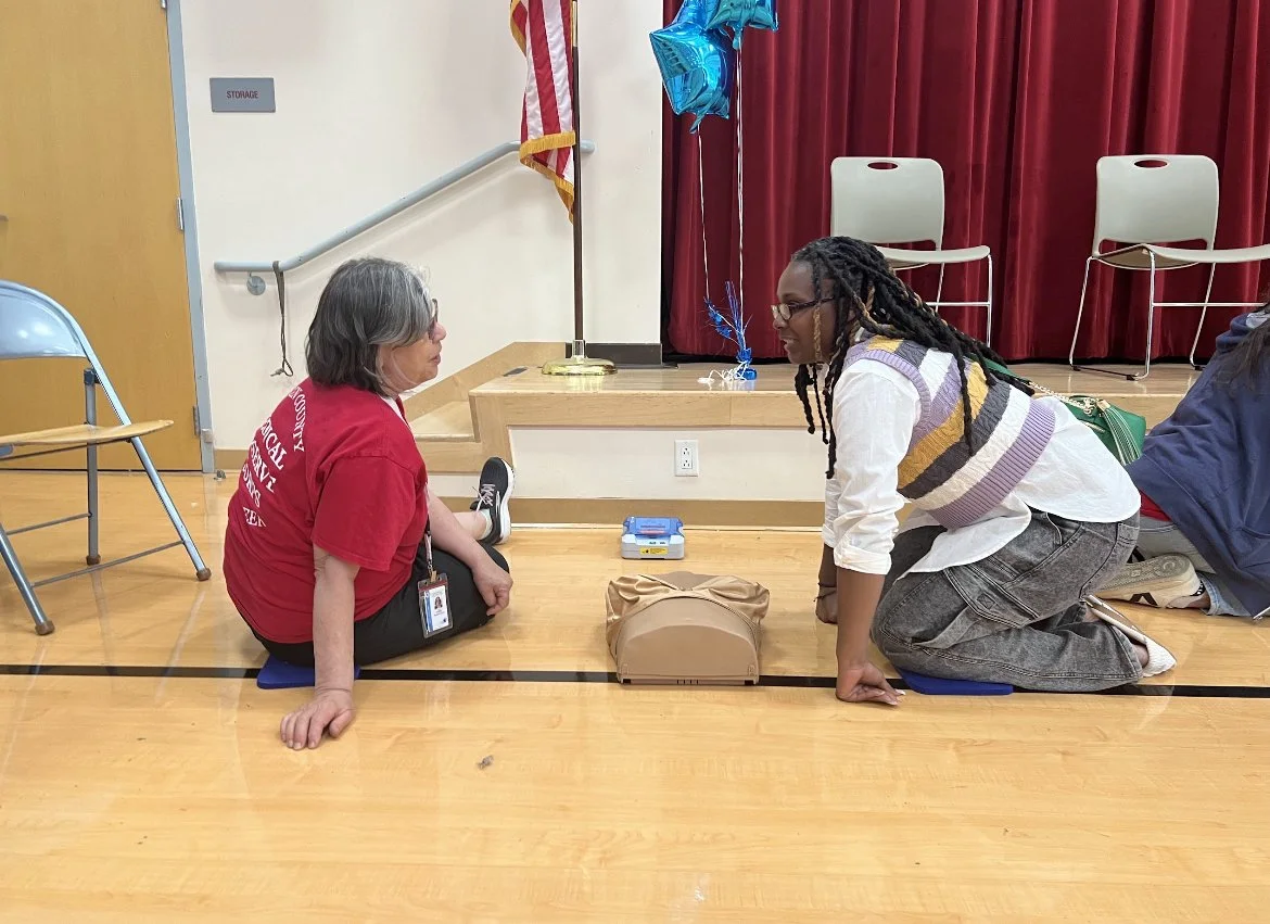 Hands Only CPR Training!