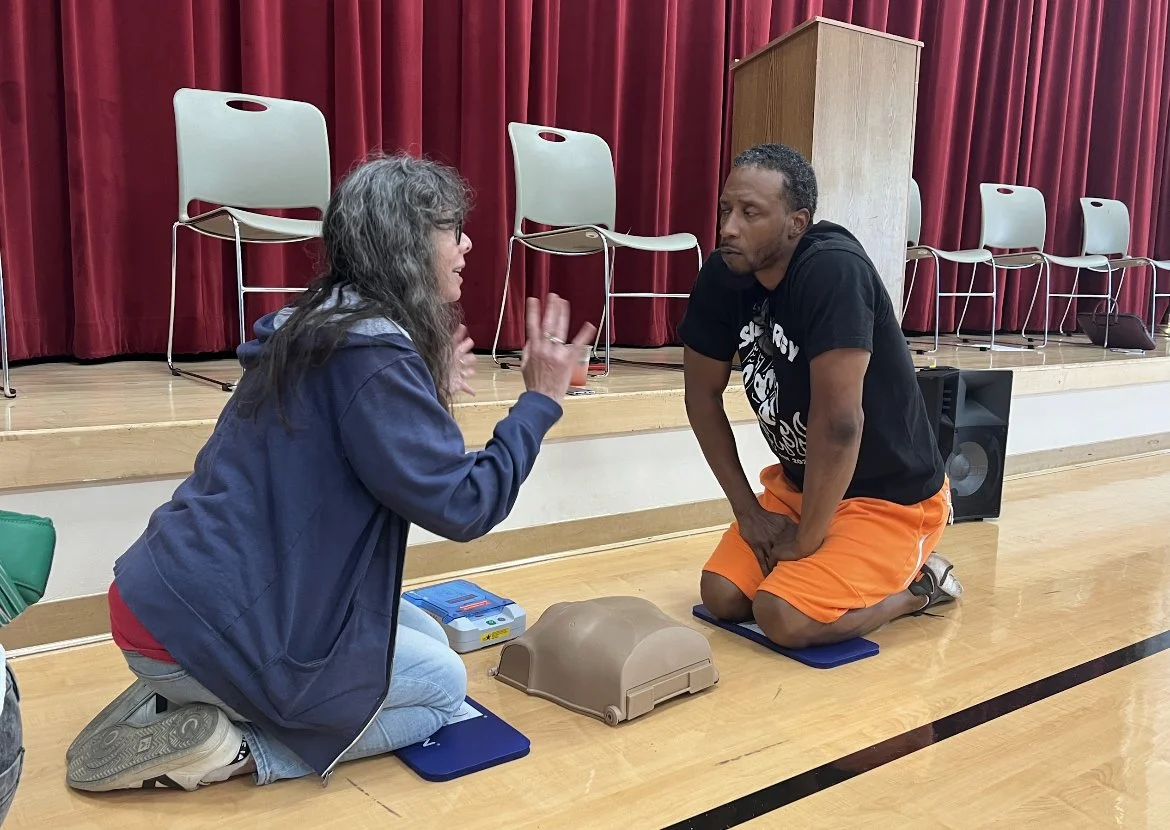 Hands Only CPR Training!