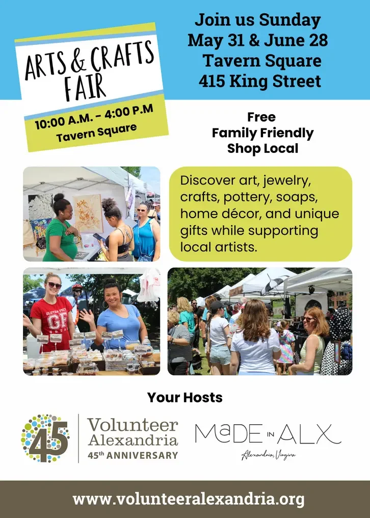 Volunteer Alexandria Arts & Crafts Fair