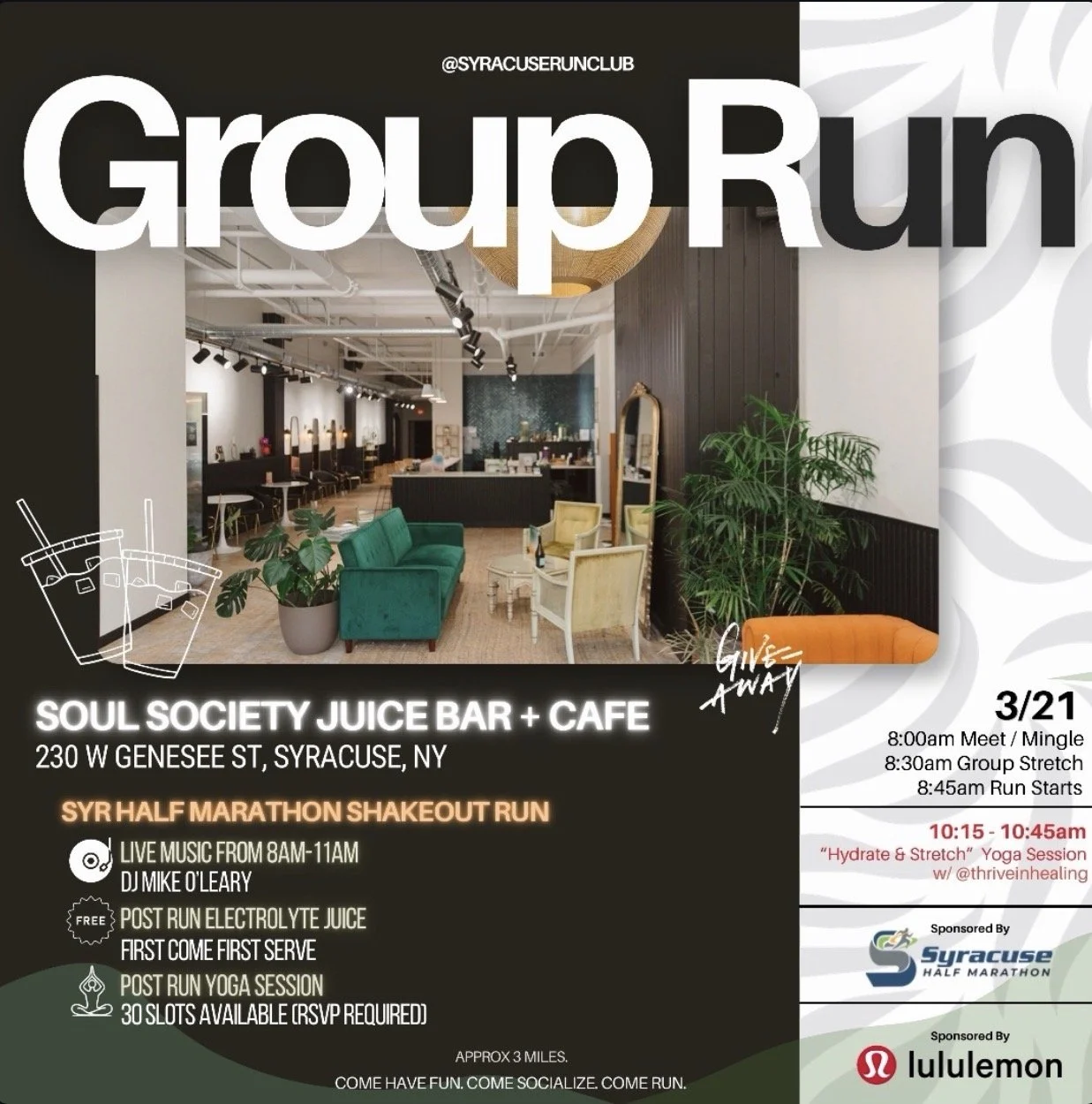 Syracuse Run Club Group Run