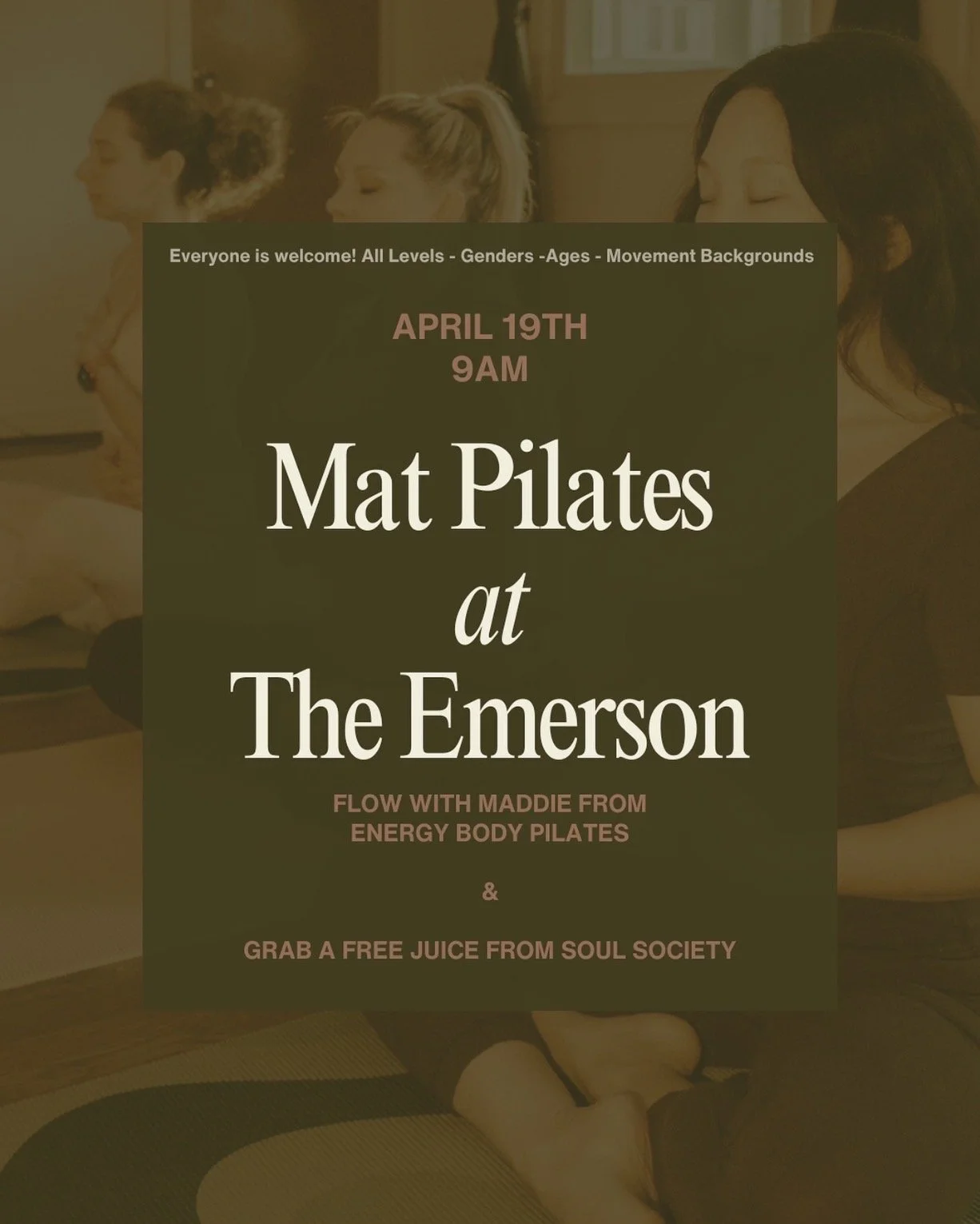 Mat Pilates with Energy Body Pilates 