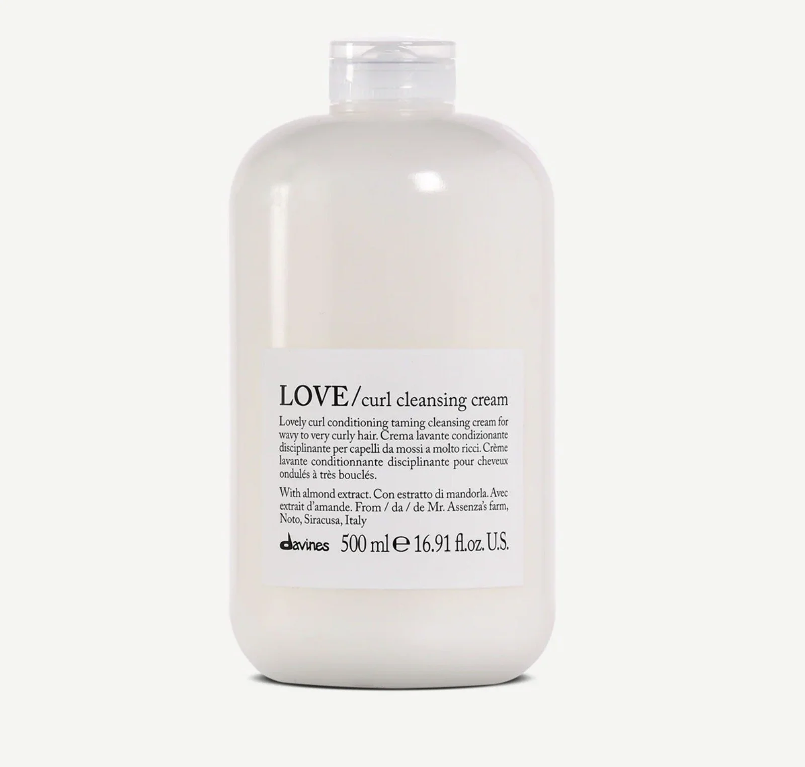 love curl cleansing cream