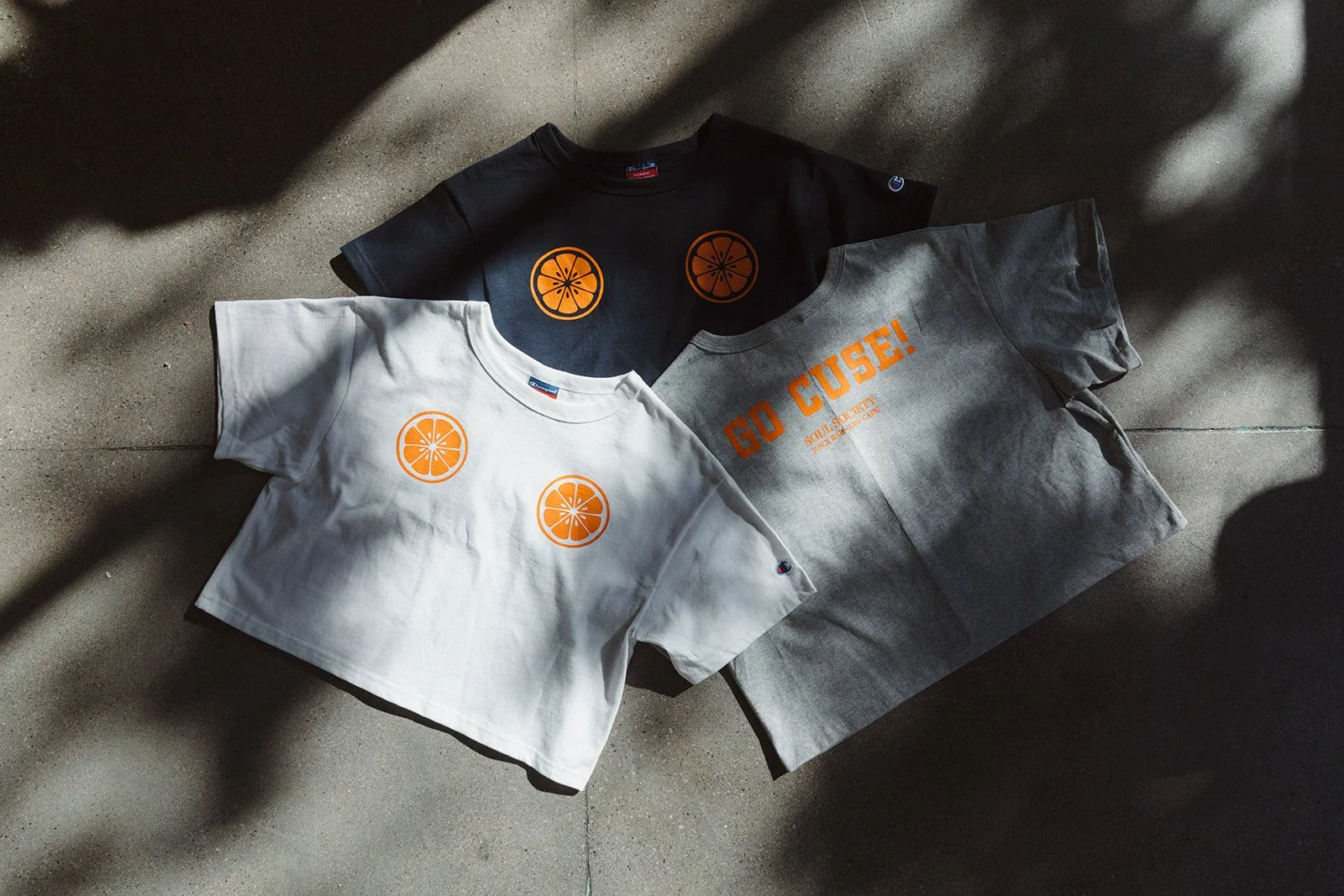 syracuse oranges crop t-shirt