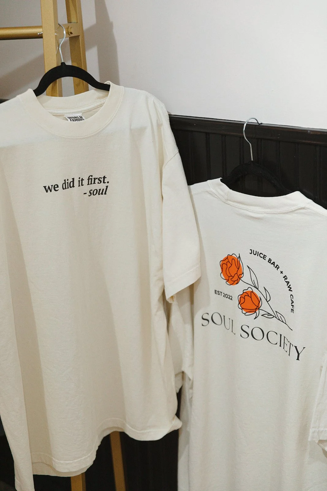 we did it first t-shirt