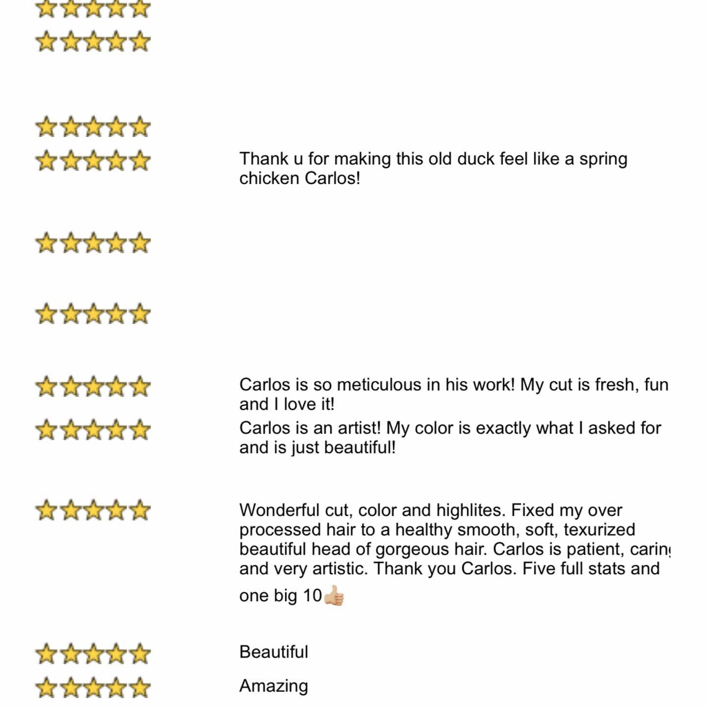 ⭐️ ⭐️ ⭐️ ⭐️ ⭐️ - some of my reviews. Be that Yelp think too many good must be fake but here it is....