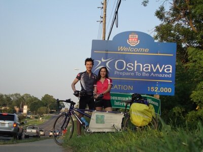 Day 11 Oshawa Sign