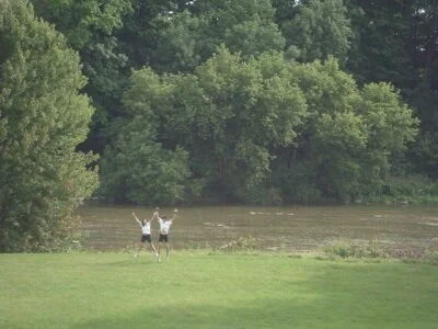 Day four jump Thames