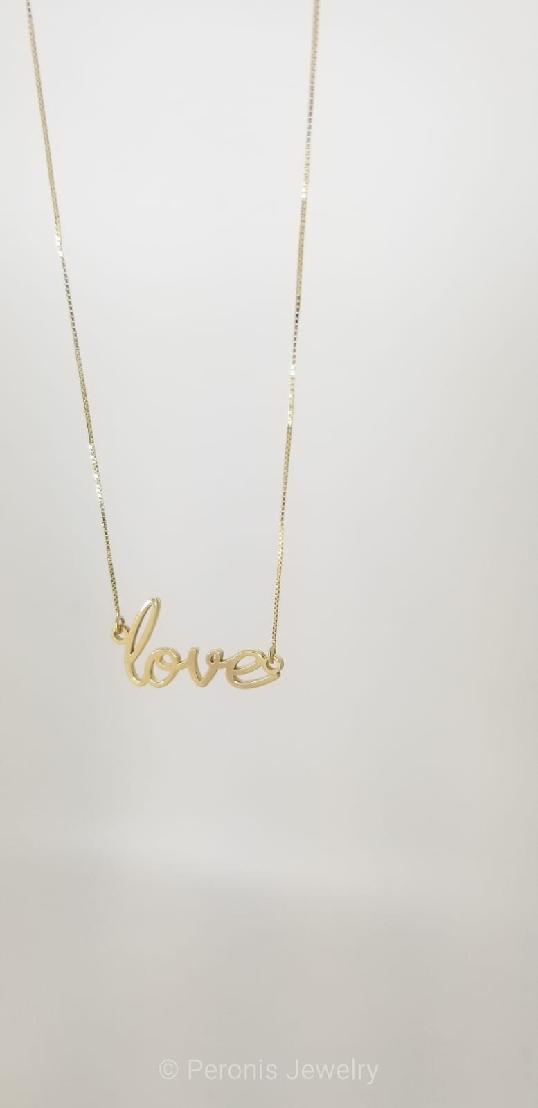 18K LOVE NECKLACE