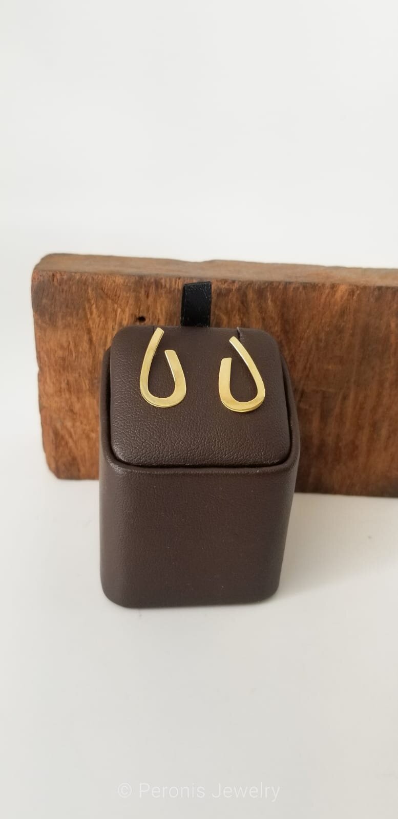 18K Open Tear Drop