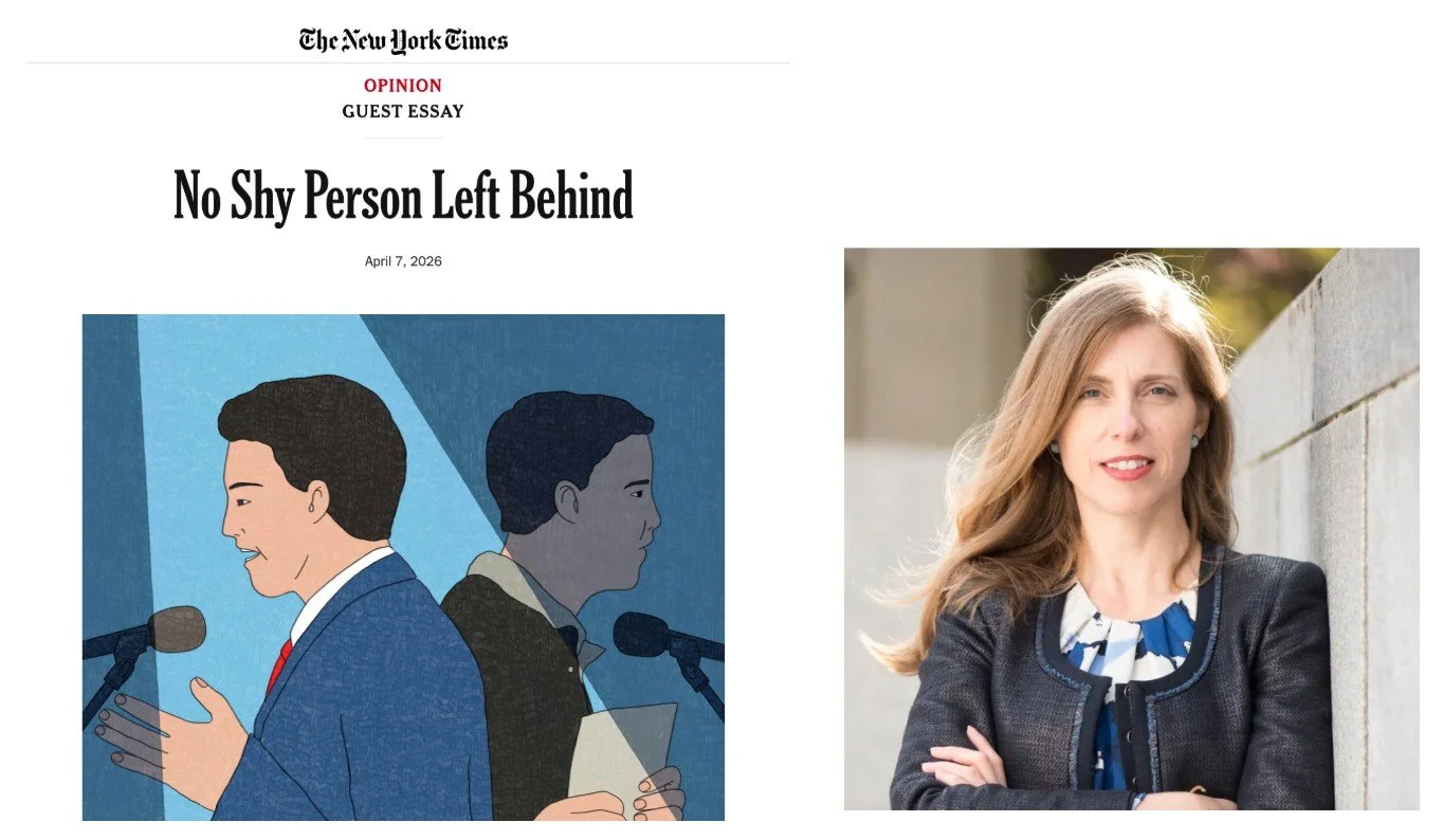 New York Times. Op-ed from Hélène Landemore, No Shy Person Left Behind