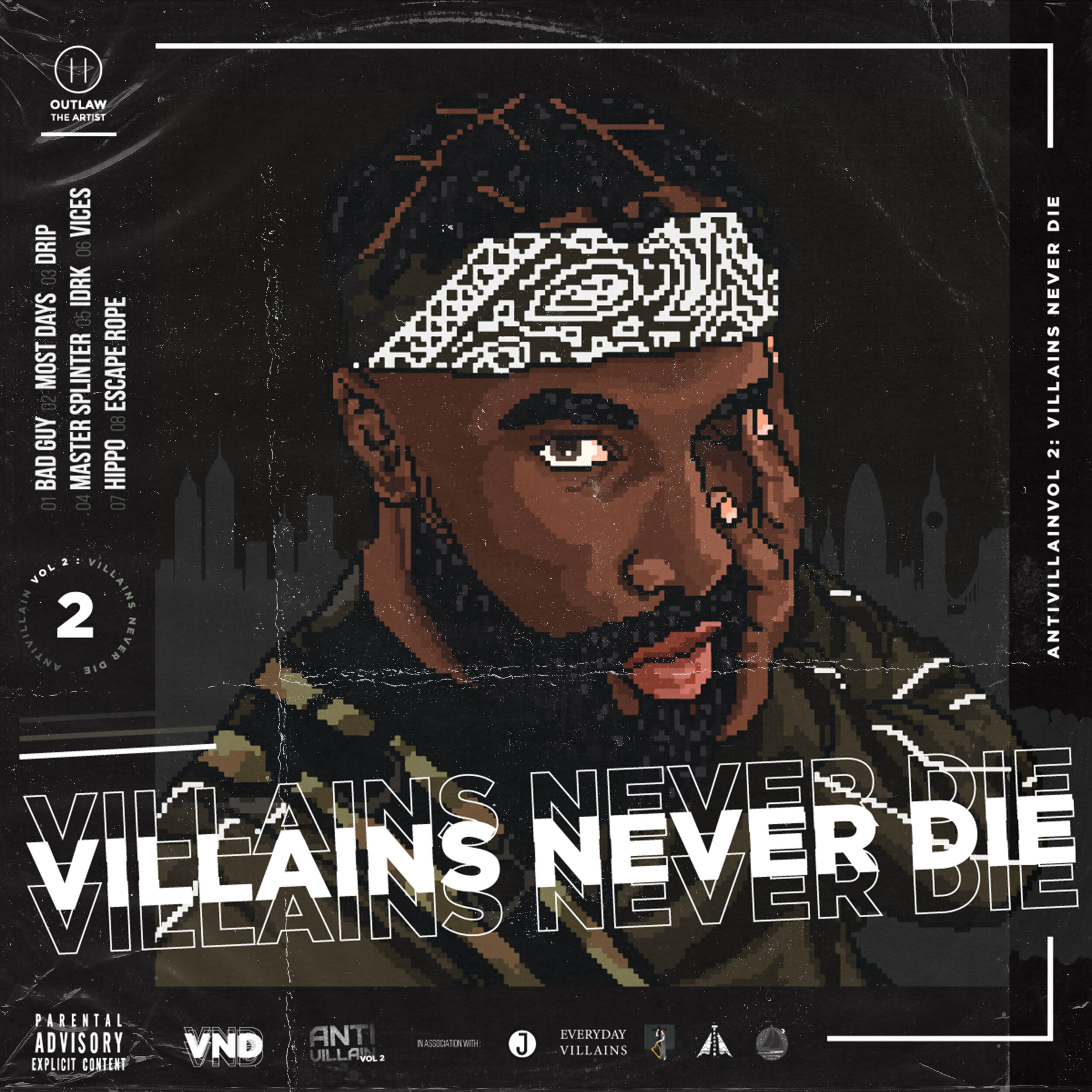 Outlaw The Artist Shares Album ‘Villains Never Die’