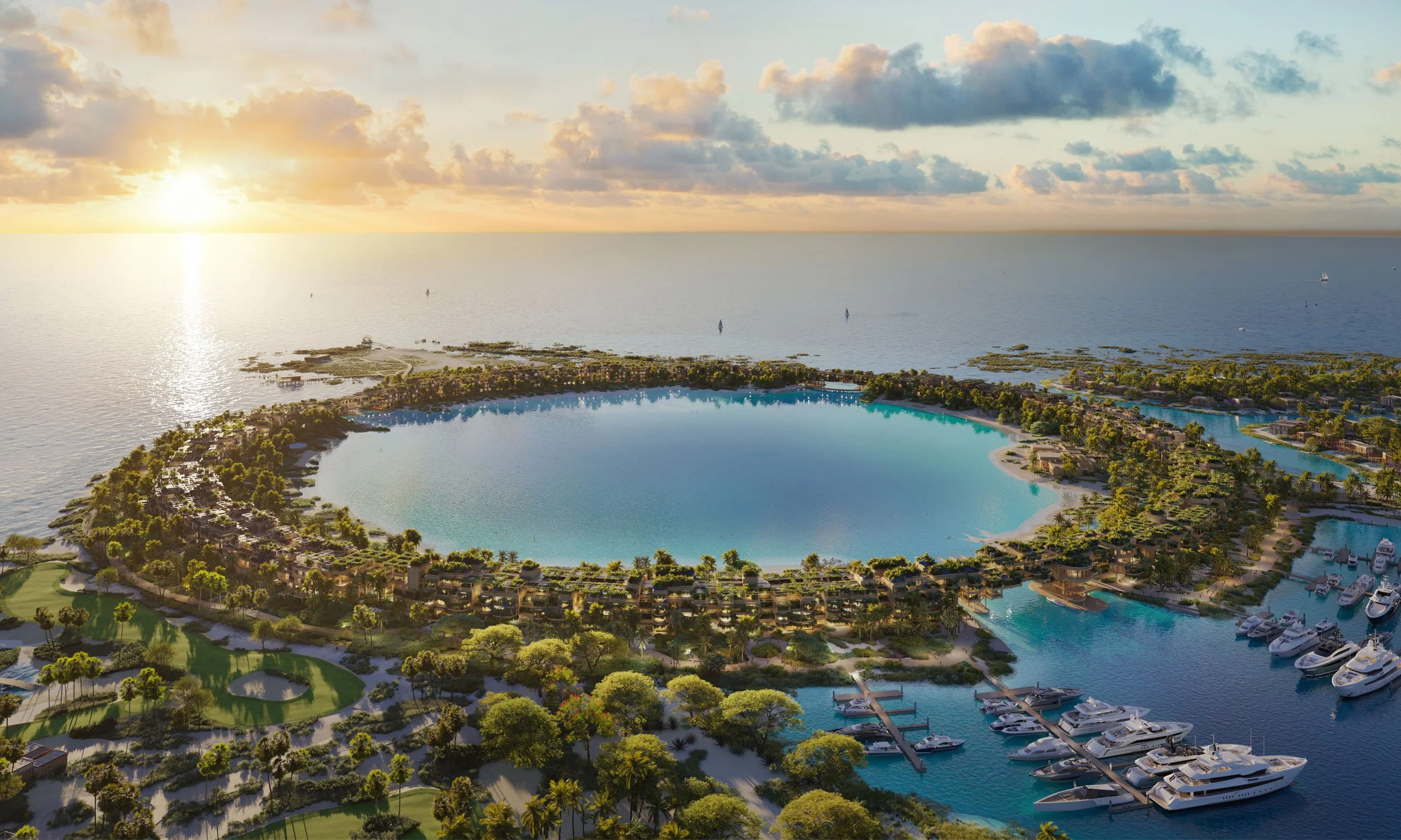 Image of the Laheq Island Ring Development