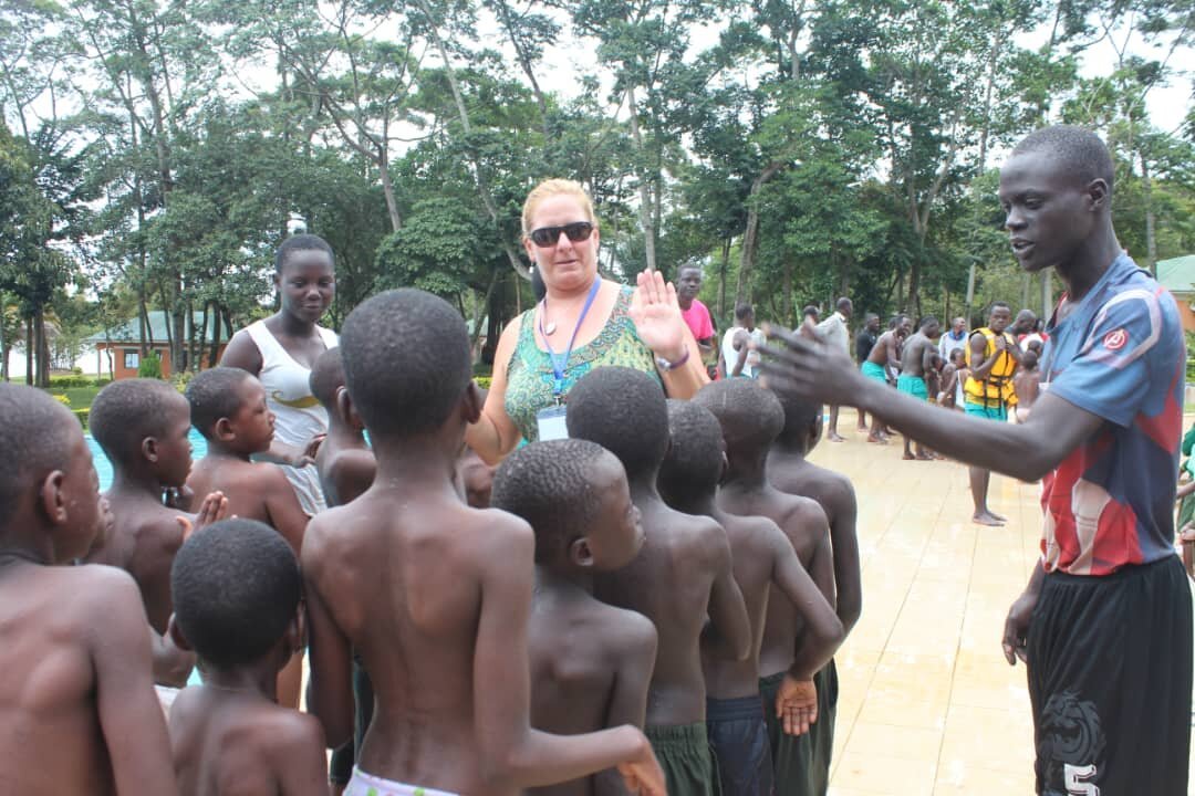 Face in Water Non-Profit Swimming Outreach in Africa with Kim Shults SwimKim