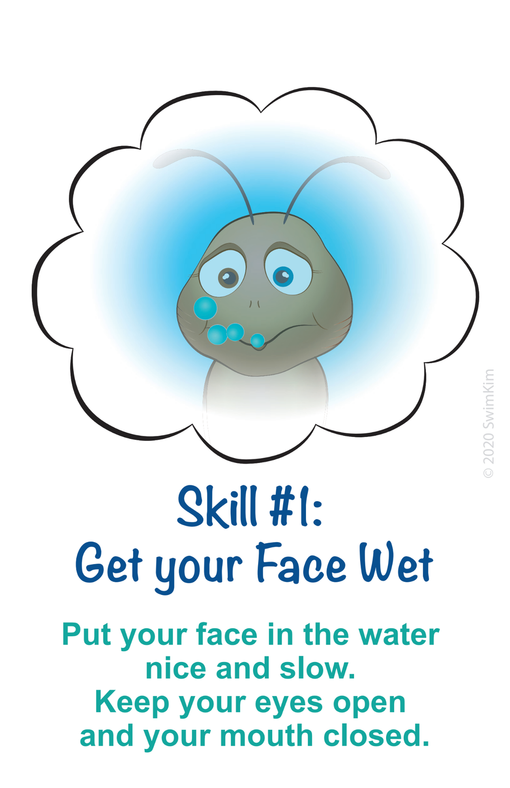DIY Teach Your Child How to Swim Skill #1: Get Your Face Wet — SwimKim ...