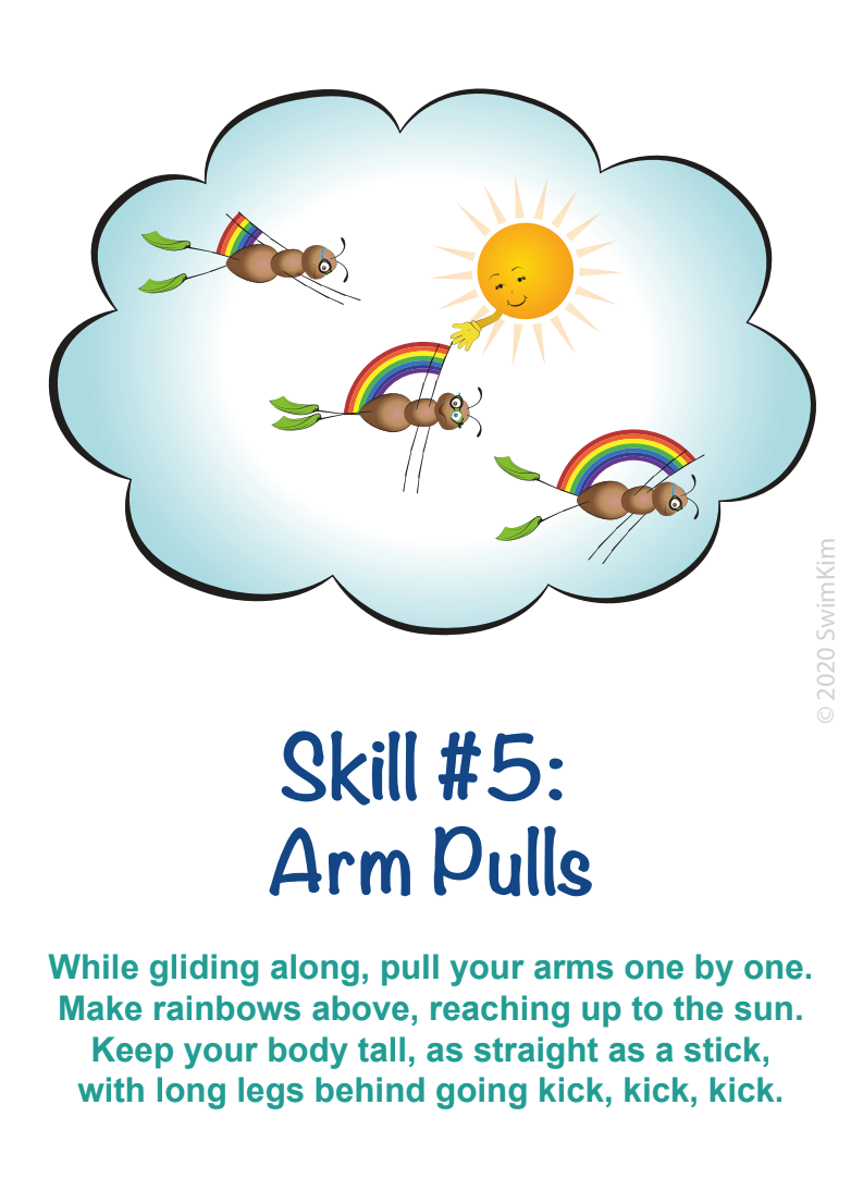 DIY Teach Your Child How to Swim Skill #5: Arm Pulls — SwimKim - Learn ...