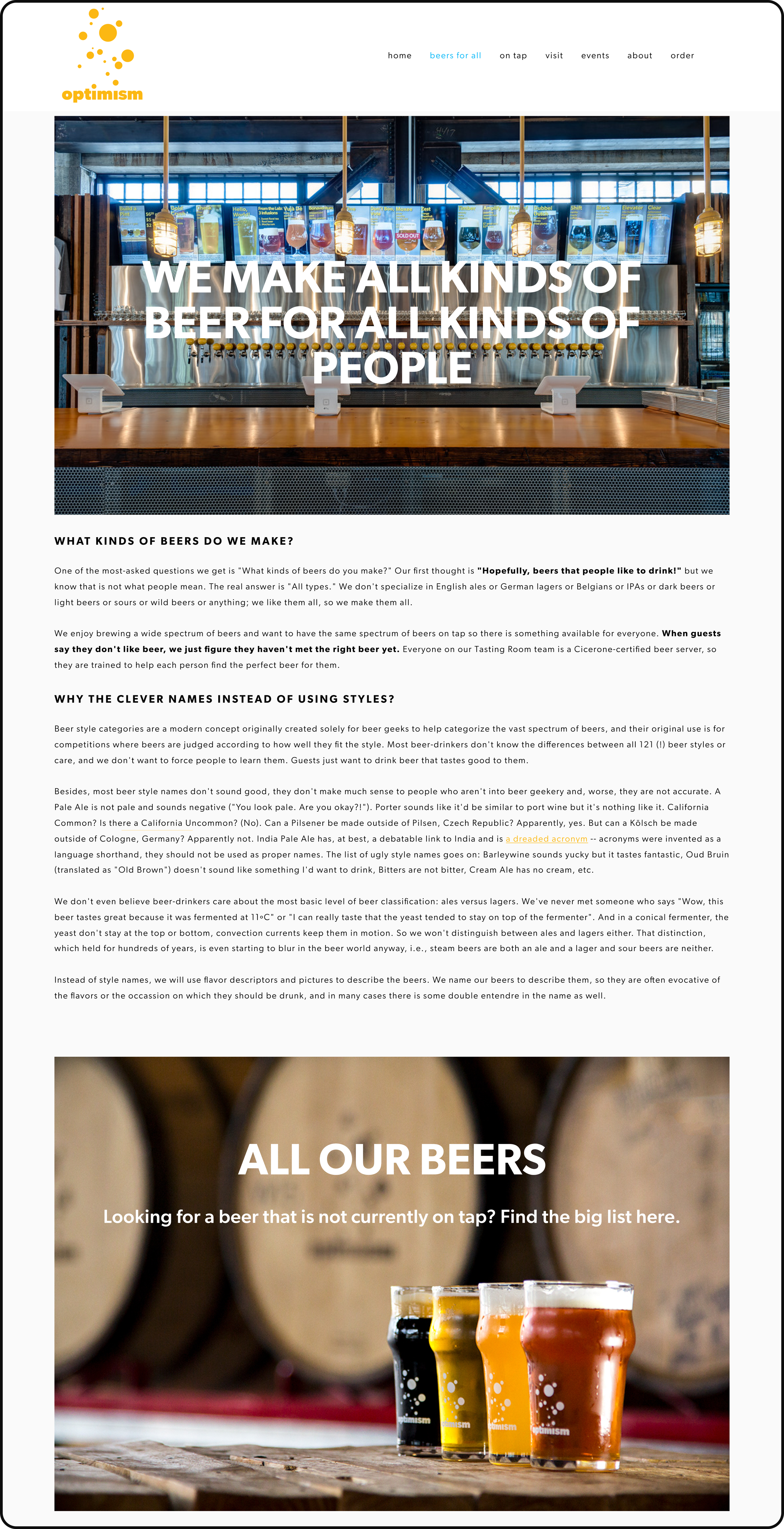 Old - beers for all