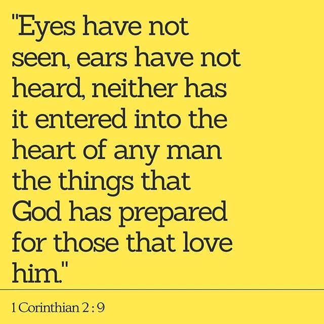 The verse that started it all 🙏🏽
.
&ldquo;2nd &amp; 9 is inspired by the confirmation that nobody has even dreamed of whats next for you in life!&rdquo;
