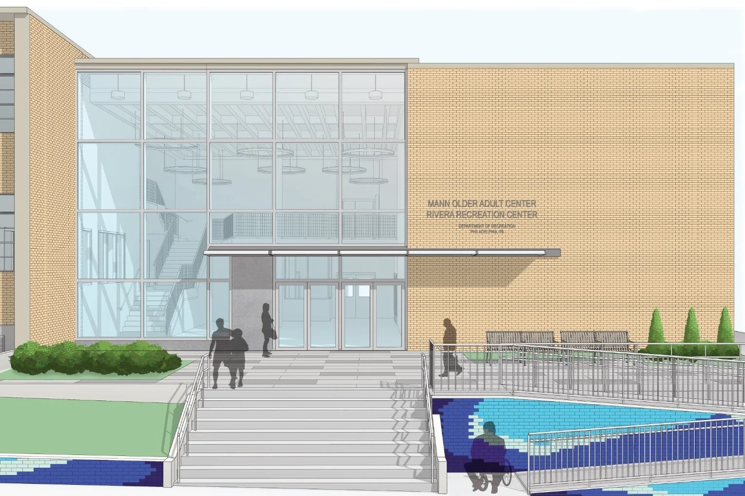 Mann Older Adult Center + Rivera Recreation Center