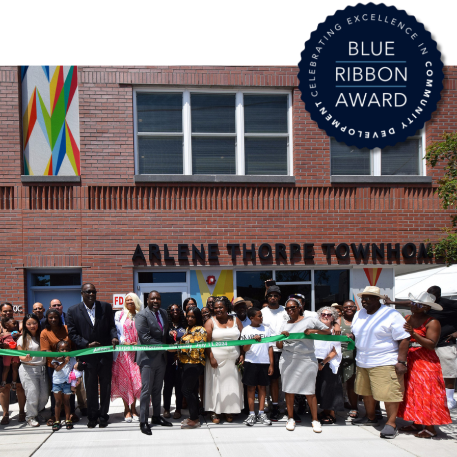 Arlene Thorpe Townhomes wins 2025 PA CDC Blue Ribbon Award