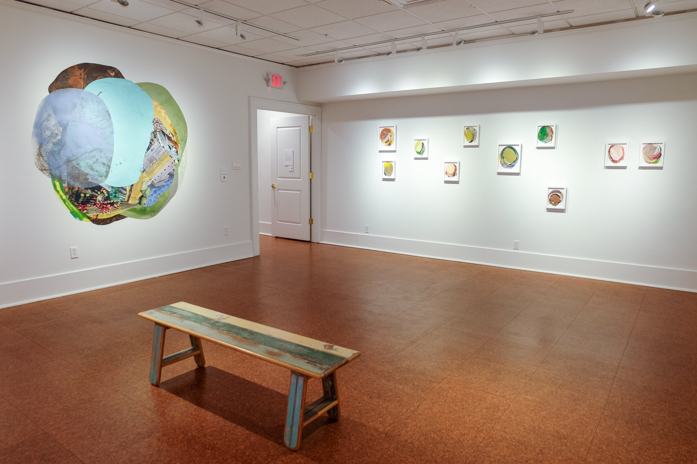 Installation shot from "Rooted by invisible means", May 30 – August 16, 2020