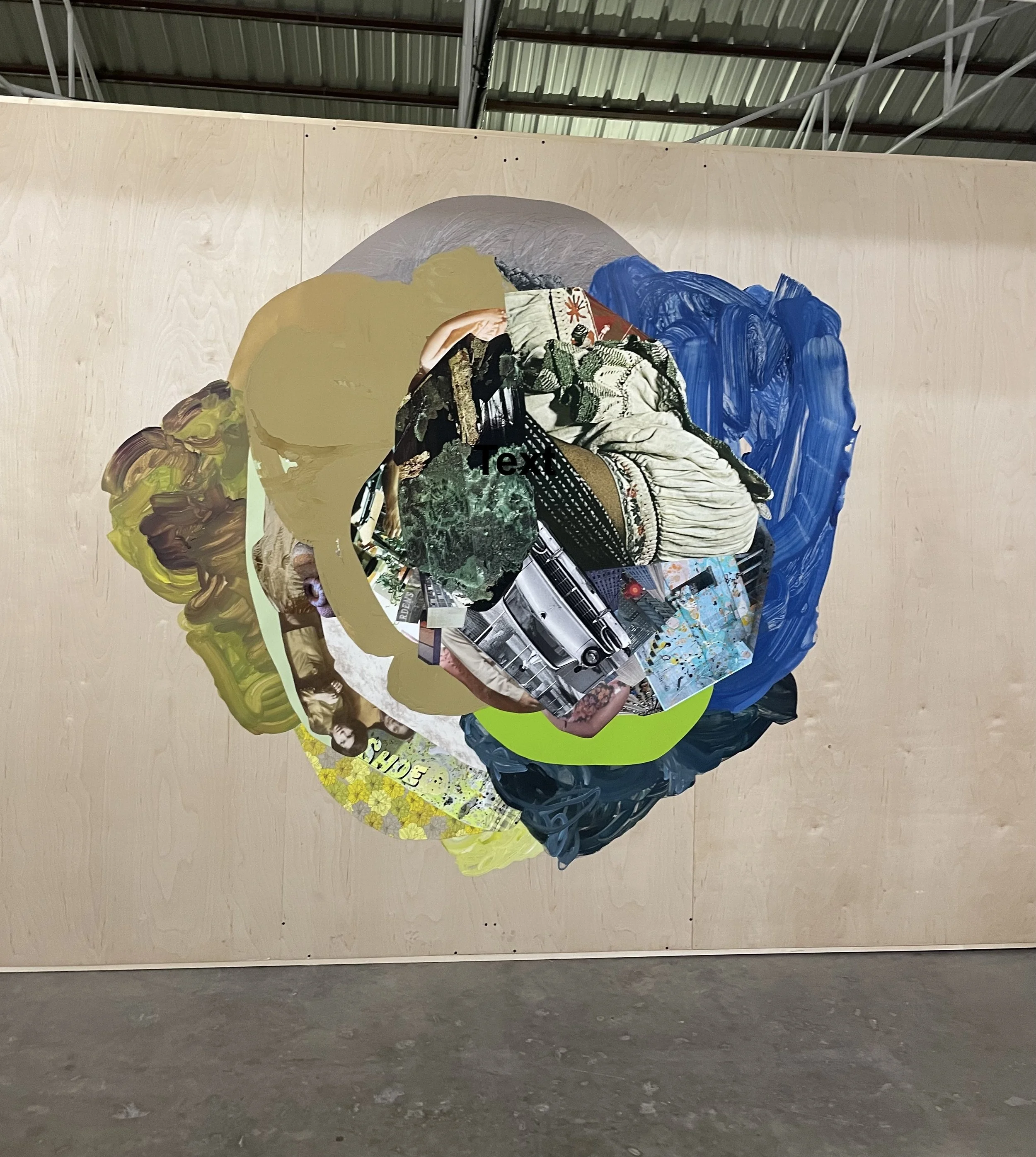 Installation shot from "ECHOES ATX: The Past, Present & Future of Black and Brown Austin", May 24- June 6, 2025.