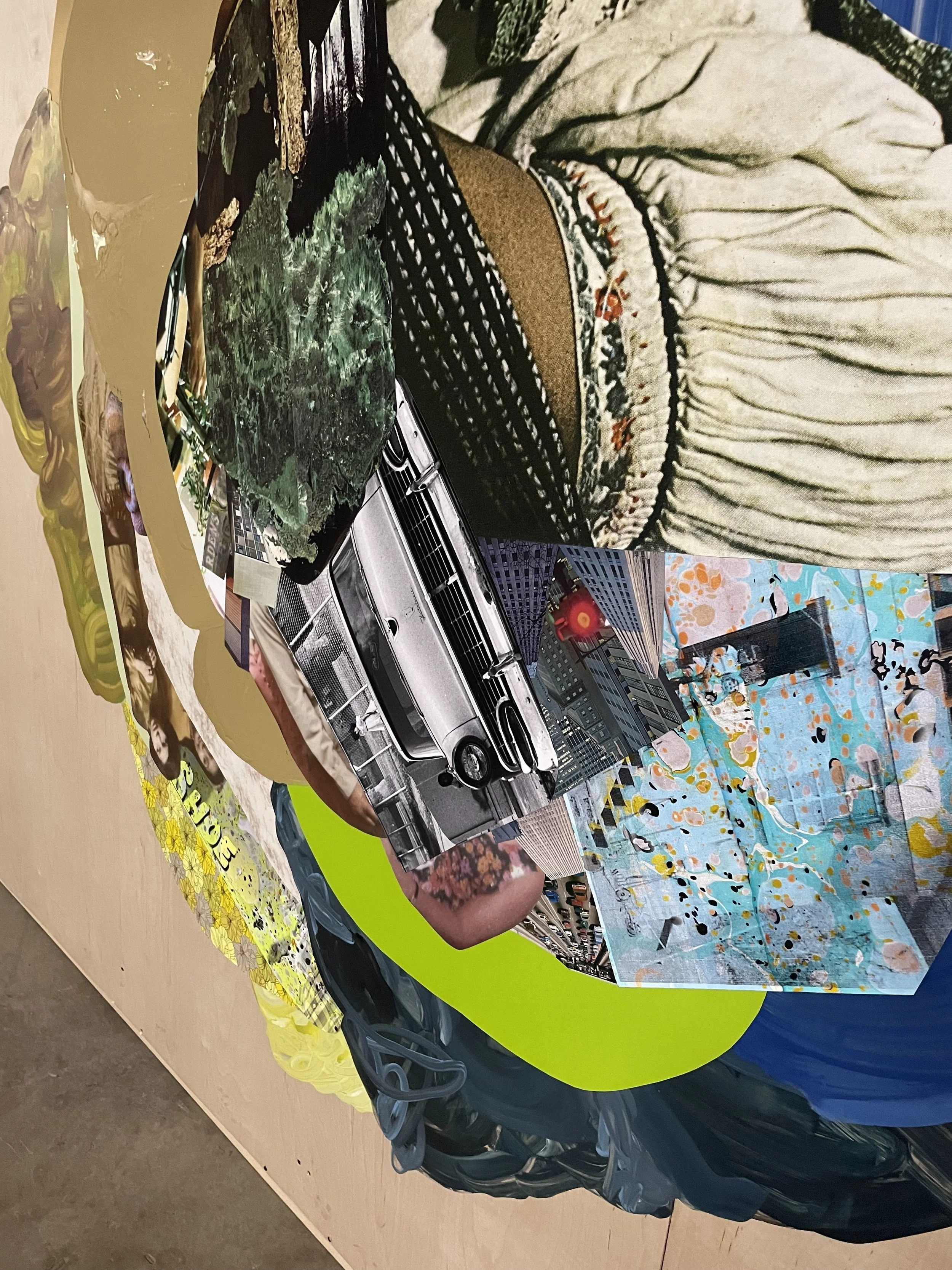 Installation shot from "ECHOES ATX: The Past, Present & Future of Black and Brown Austin", May 24- June 6, 2025.