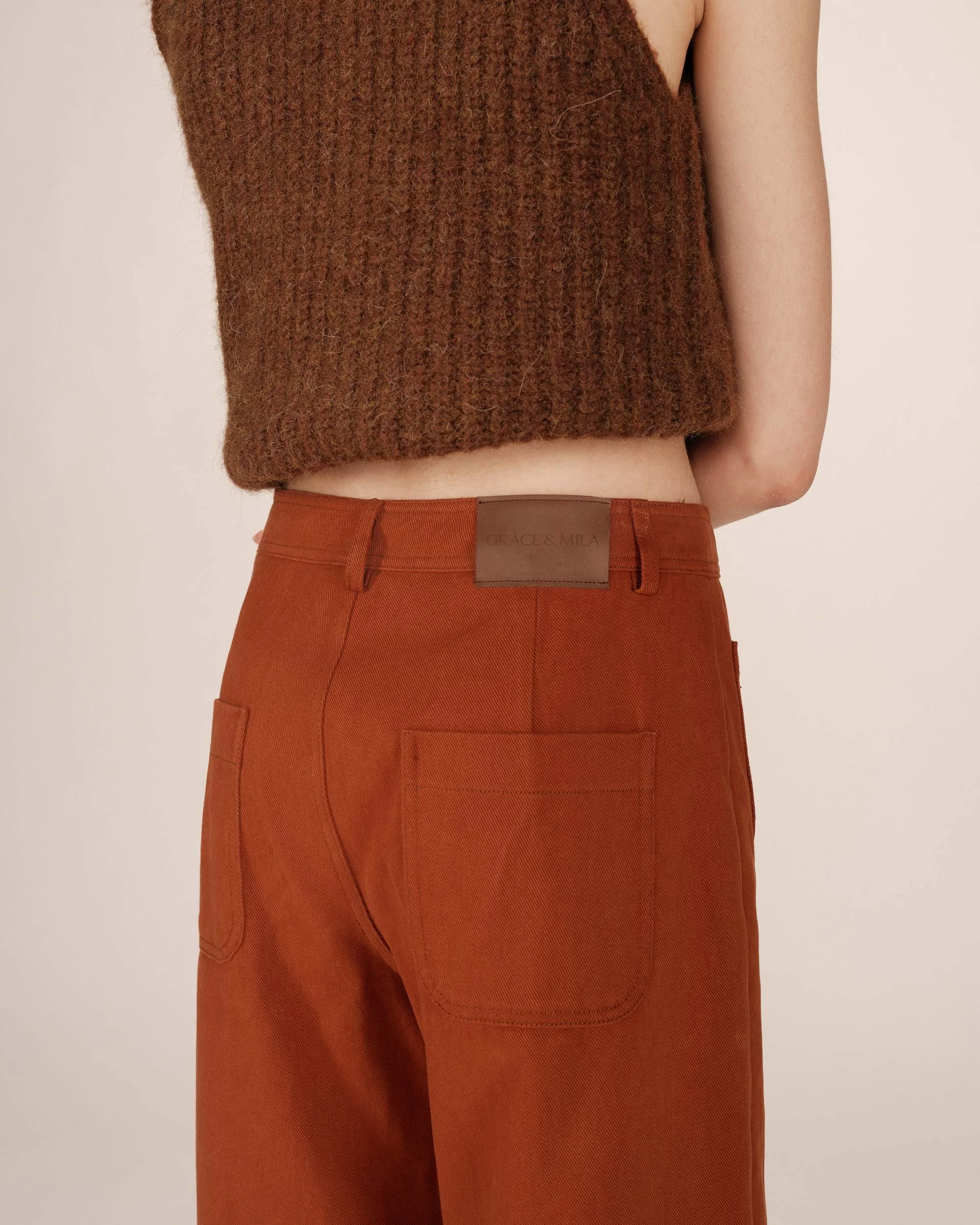 PANTALON SOLE CAMEL, Grace & Mila, La Positiva shop 3.jpg